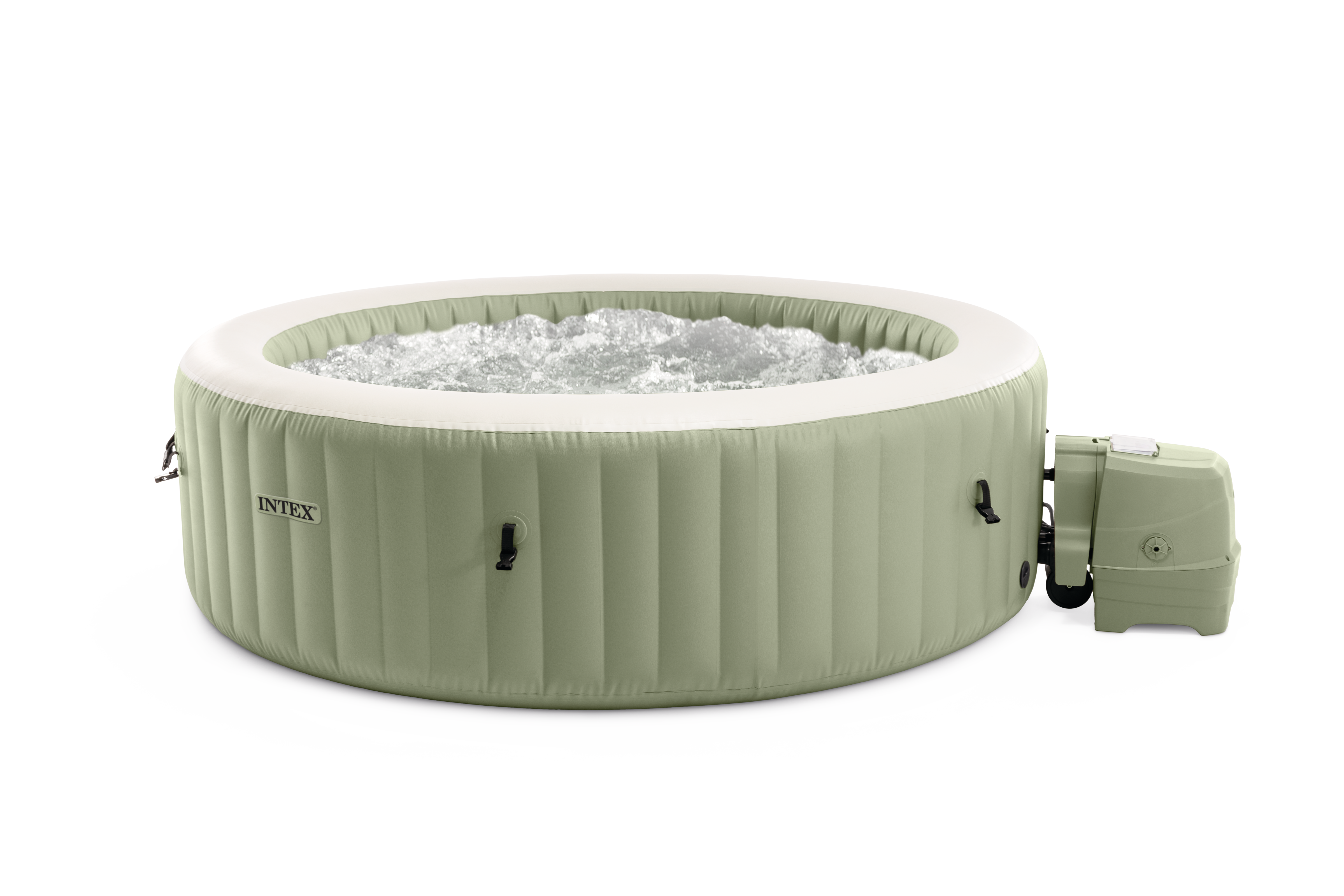 Spa gonflable PURE SPA OLIVE INTEX, rond, 8 places - 8