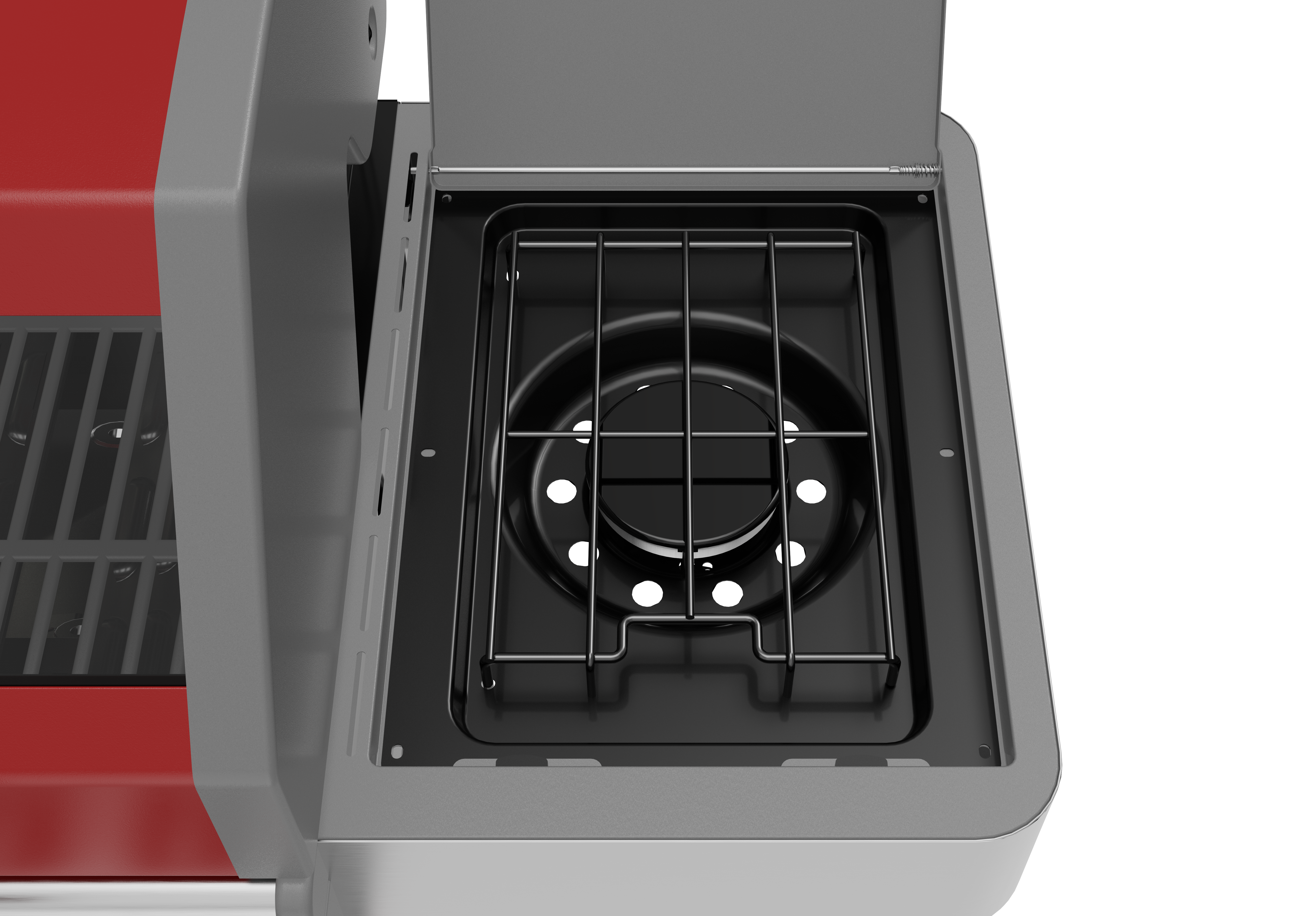 Grill gazowy 23,5kW Carmen 6+2 palników + reduktor Corciano - 12