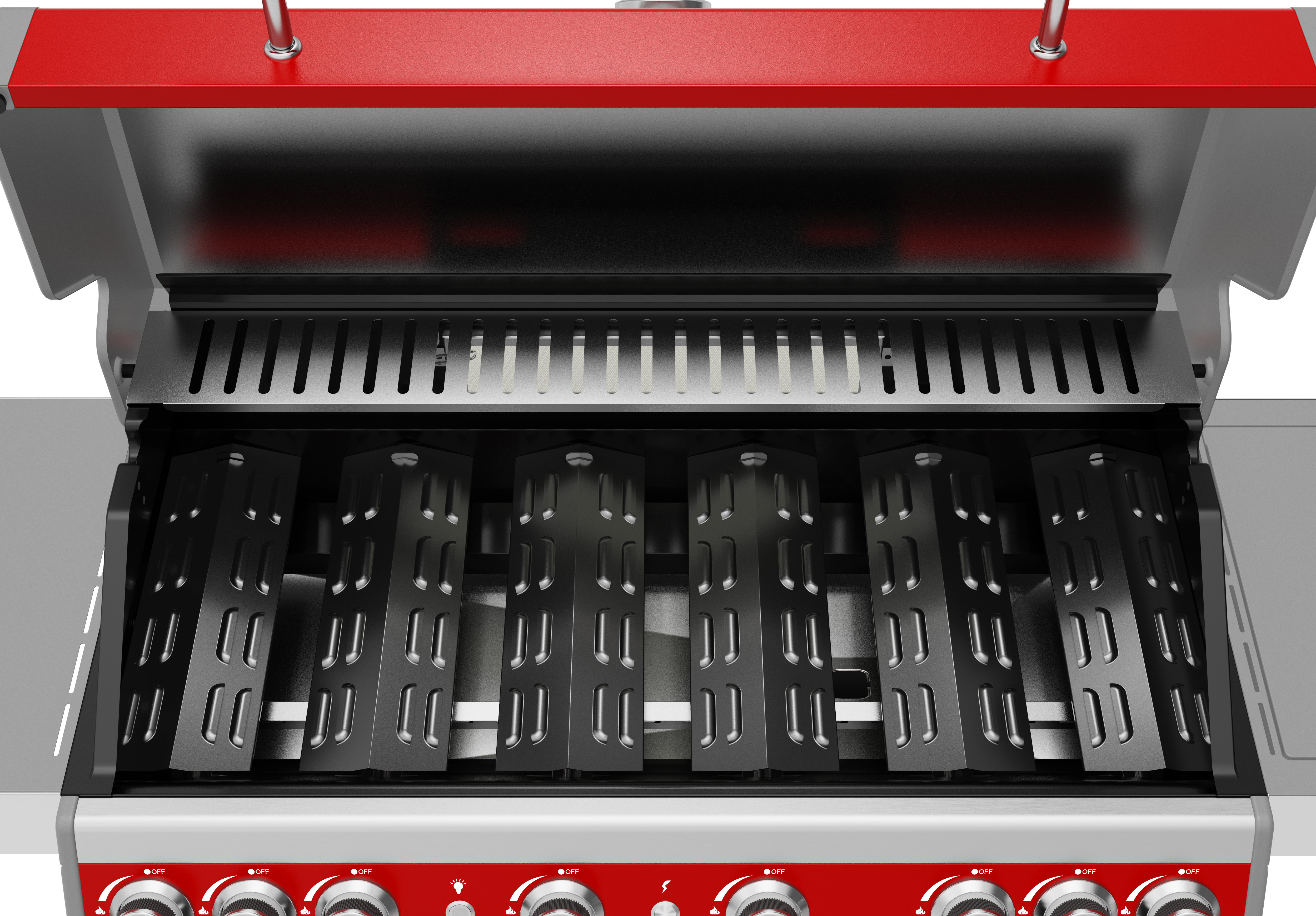 Grill gazowy 23,5kW Carmen 6+2 palników + reduktor Corciano - 10