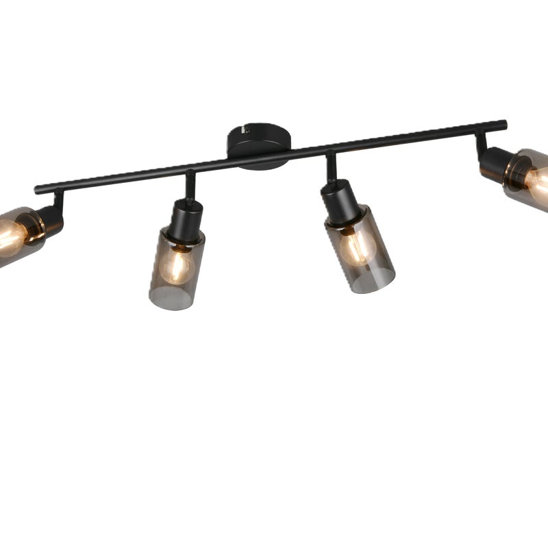 Listwa reflektorowa Mars 4xE14 czarna Trio Lighting Inter
