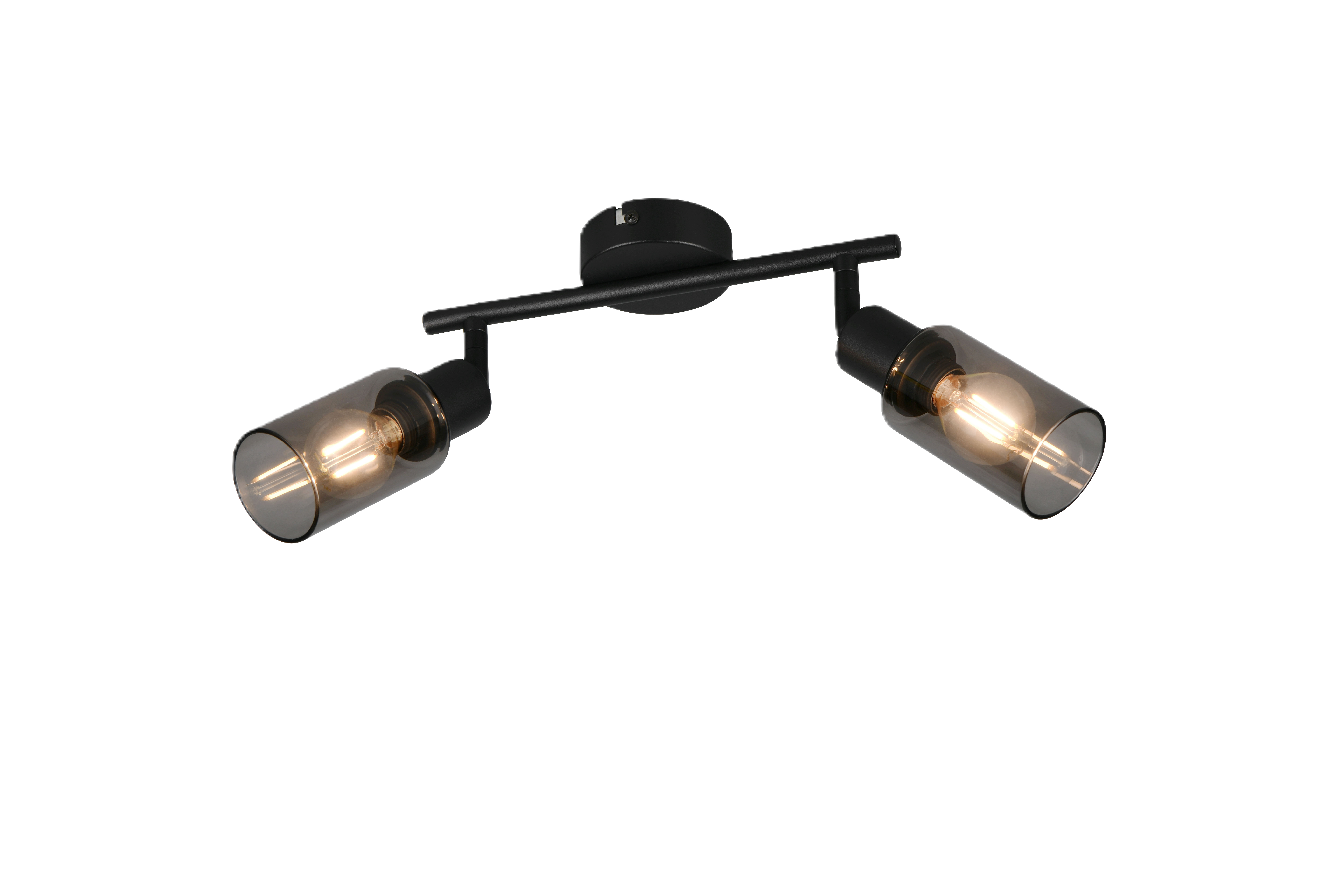 Listwa reflektorowa Mars 2xE14 czarna Trio Lighting Inter