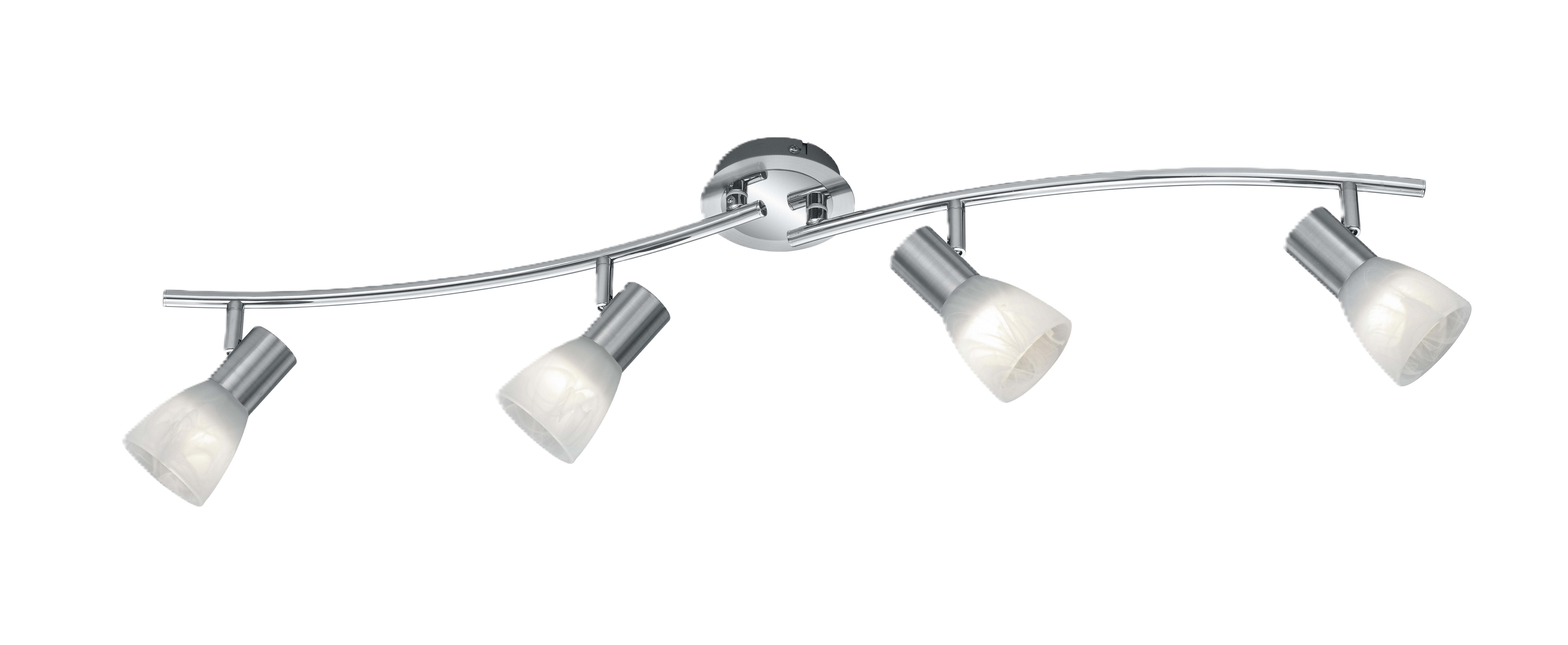 Listwa reflektorowa Levisto 4xE14 nikiel Trio Lighting Inter