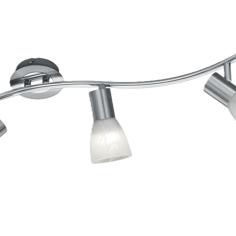 Listwa reflektorowa Levisto 3xE14 nikiel Trio Lighting Inter