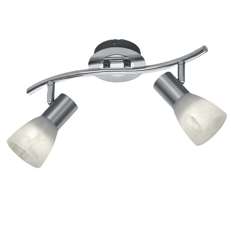 Listwa reflektorowa Levisto 2xE14 nikiel Trio Lighting Inter