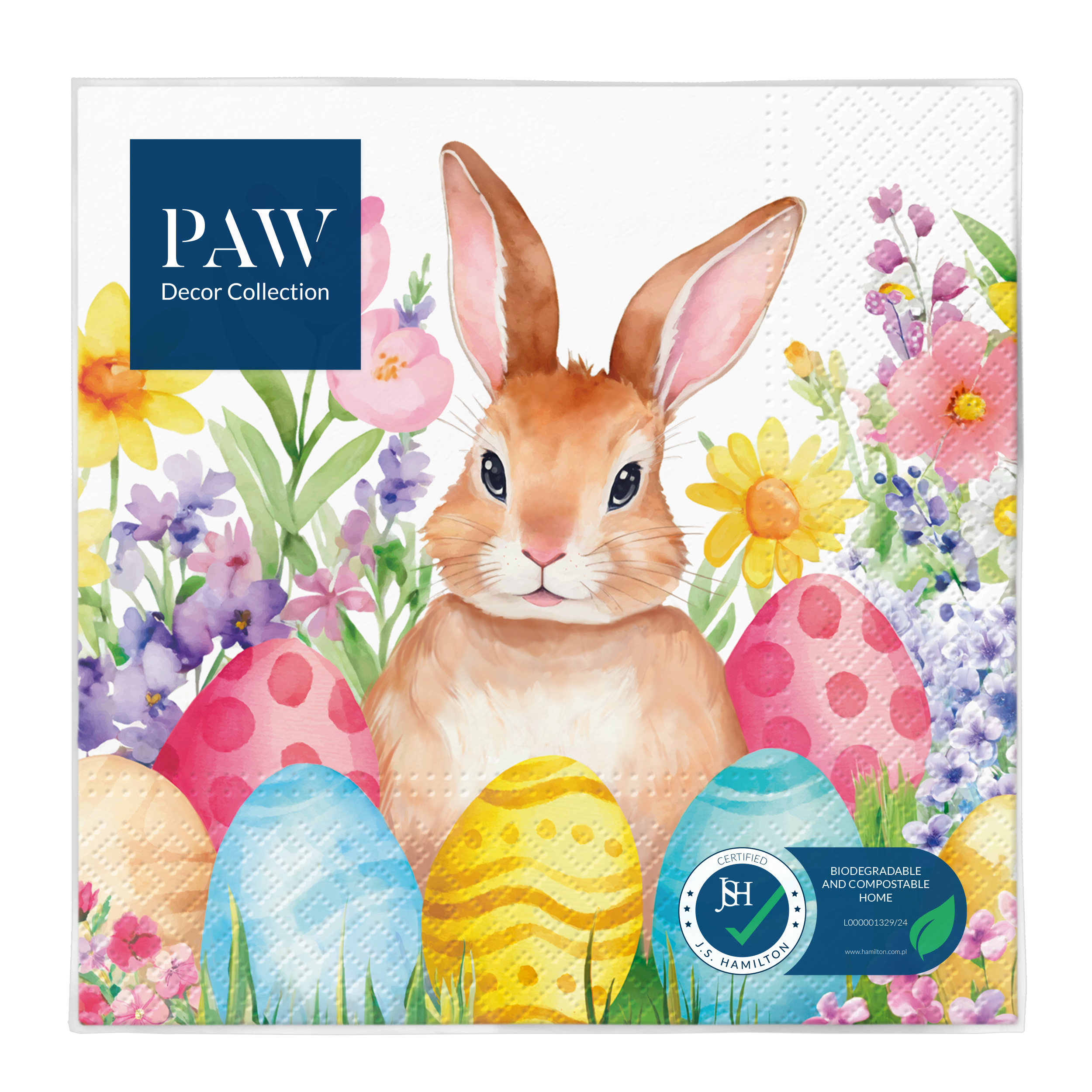 Serwetki wielkanocne Egg Hunt 33 x 33 cm 20 szt.