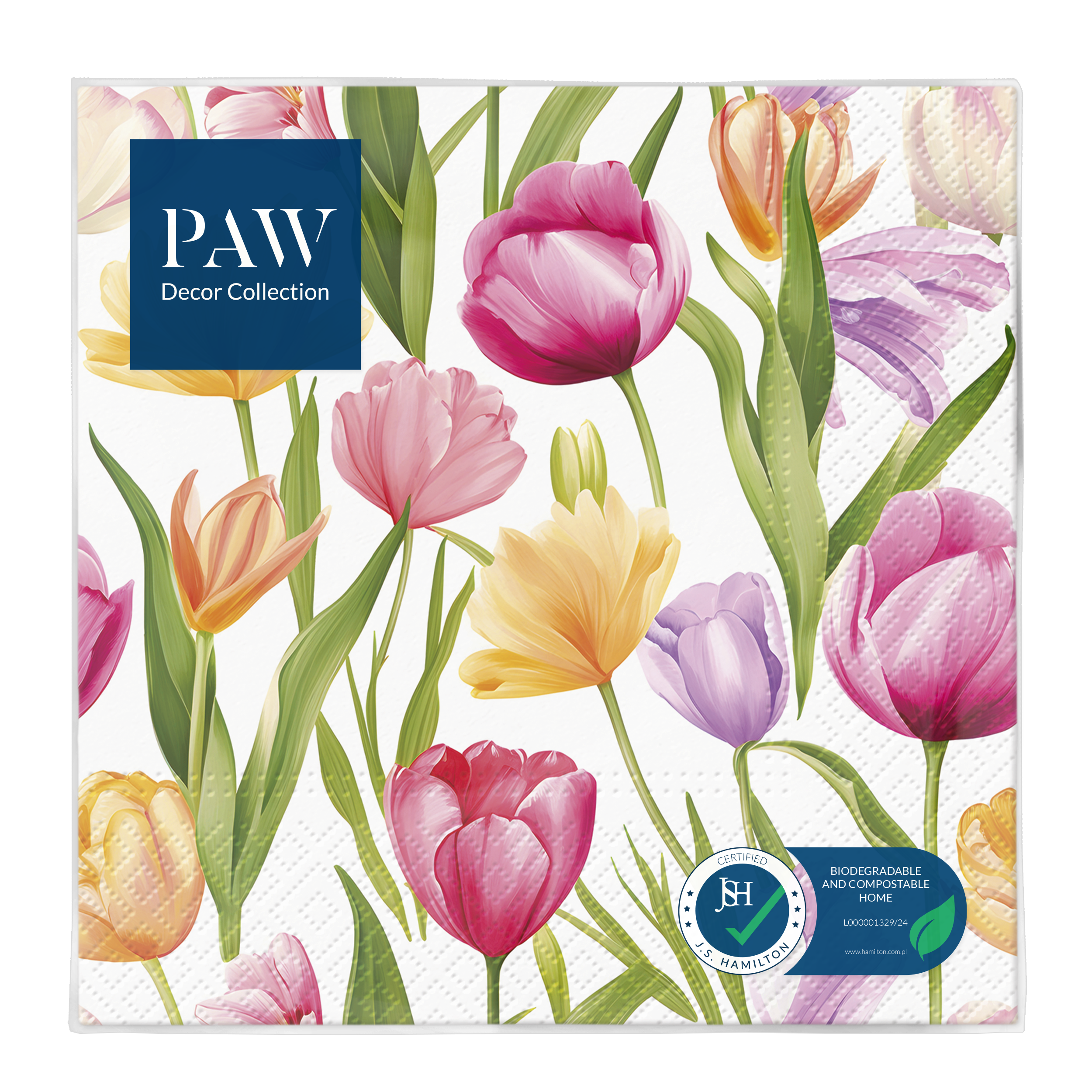 Serwetki Tulip Dream 33 x 33 cm 20 szt.