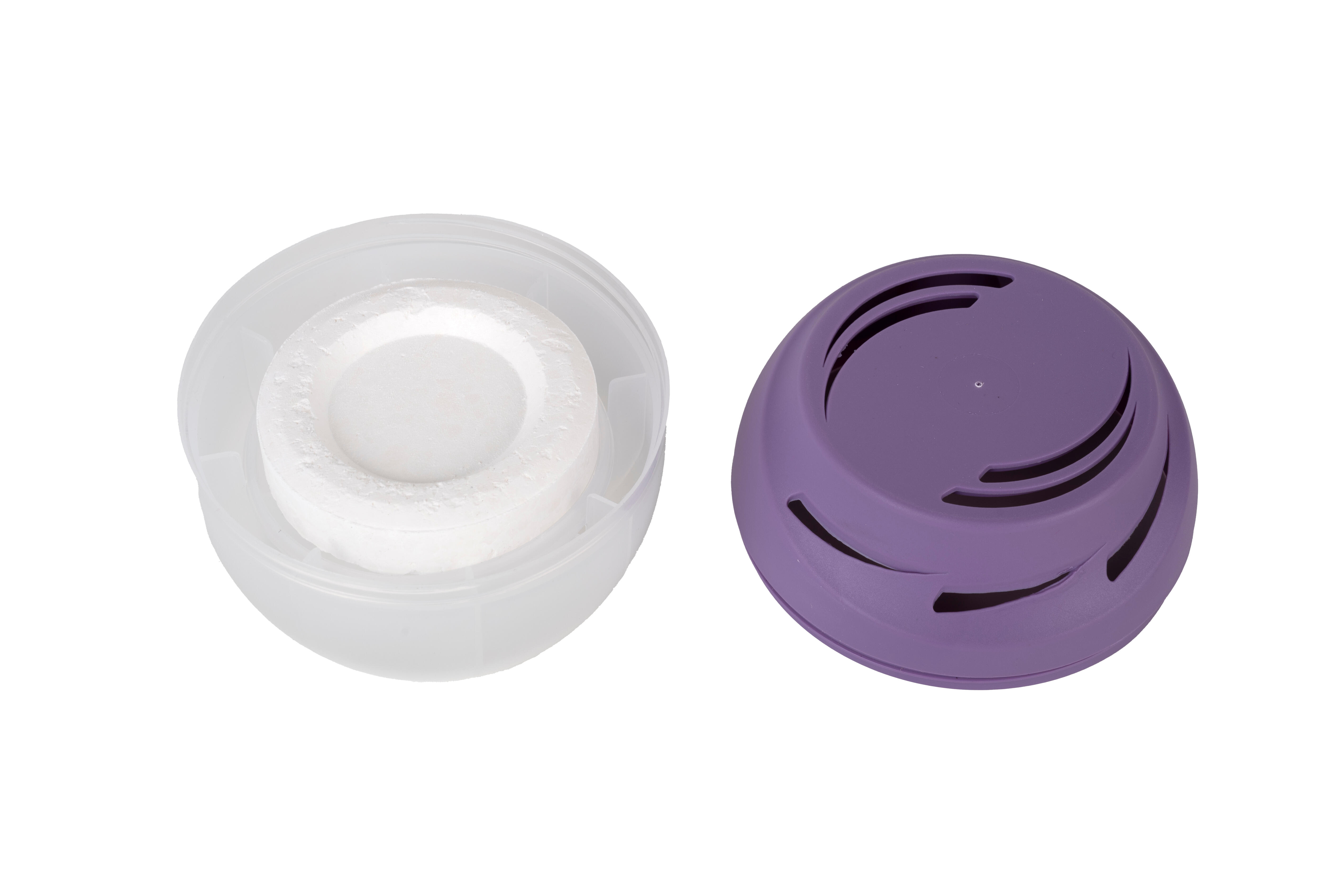 Kit de absorción de humedad  HUMYDRY para uso en estancia hasta 5m2. Perfume lavanda.  1 recarga pastilla. Vida útil 4 semanas. - 9