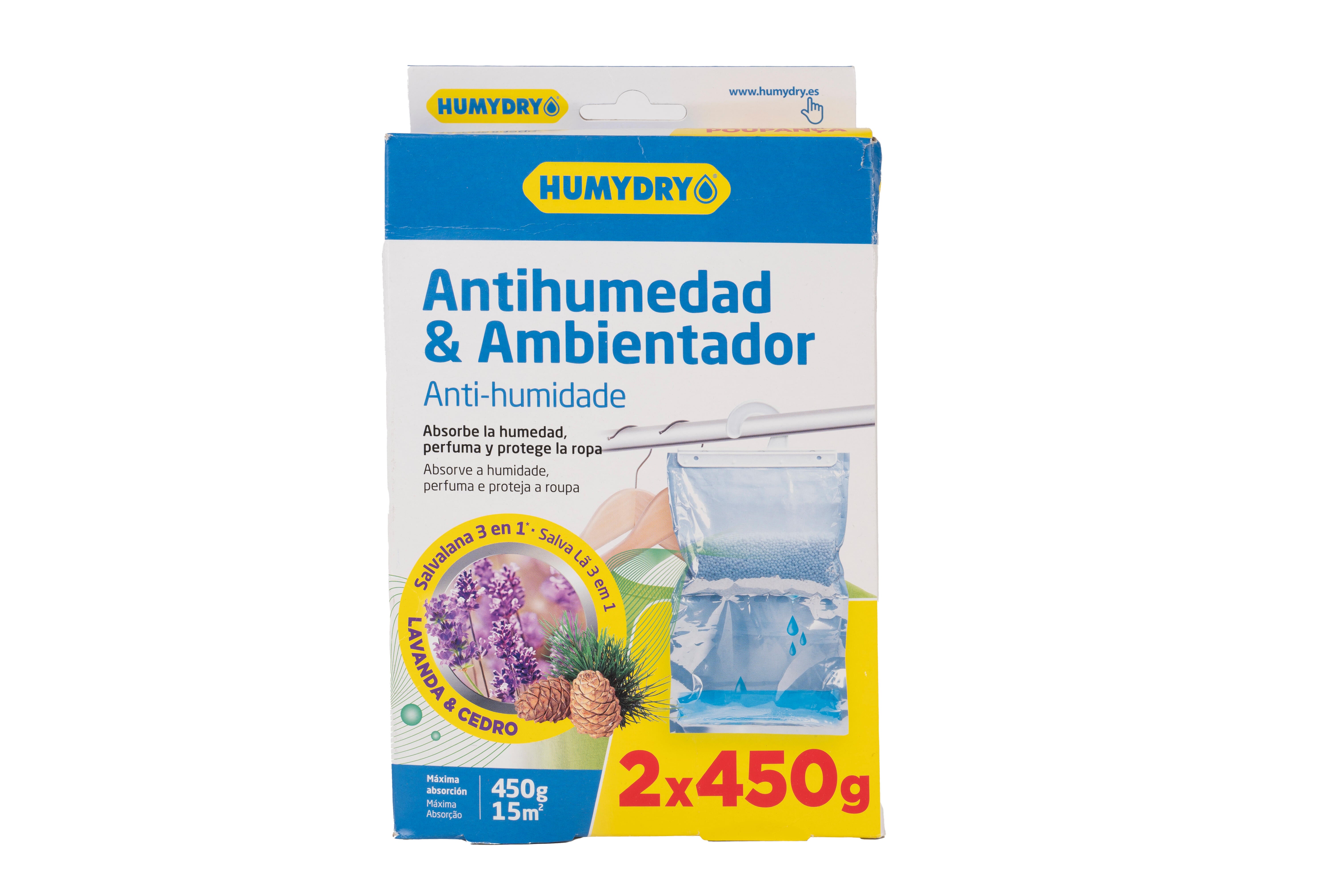 Cabide absorve humidade SALVA LA 2X450G - 7