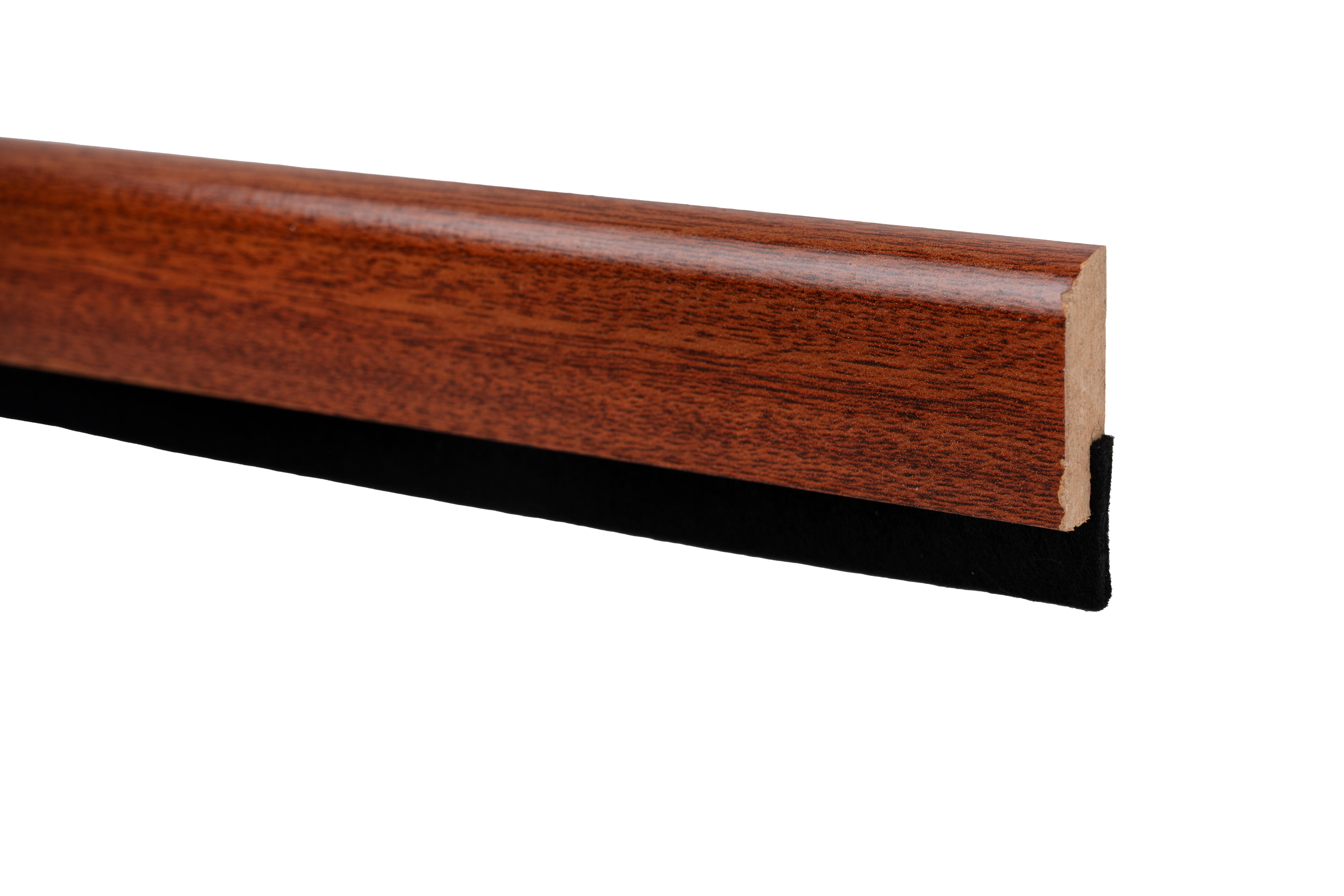 Veda porta adesivo 91,5CM MADEIRA MOGNO BRESME - 3