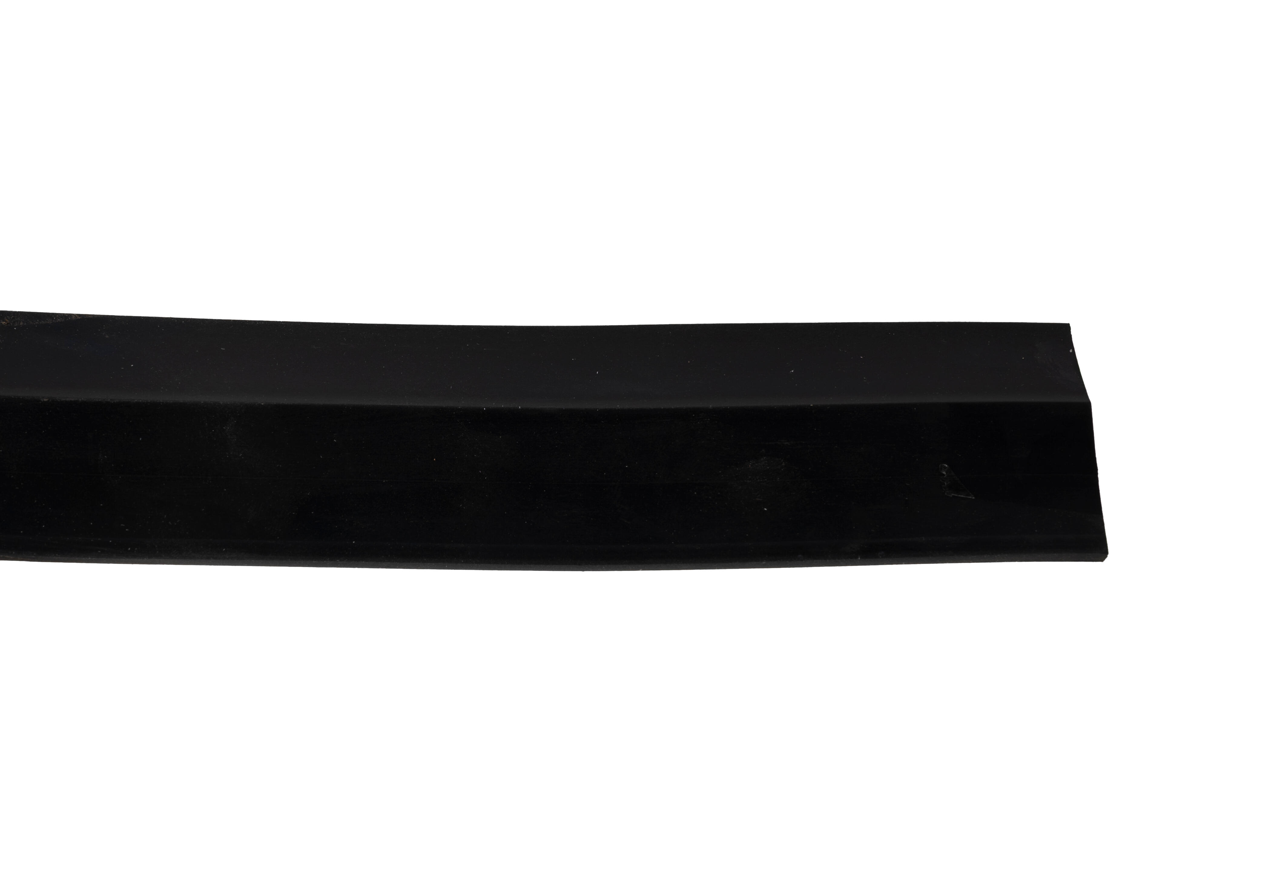Burlete de puerta de garaje BURCASA adhesivo en color negro, 3 mm de espesor x 4.7 cm de altura x 250 cm de longitud. Impide el paso del agua. Perfil junta plano. Recortable. Tipo de instalación encolado. - 3