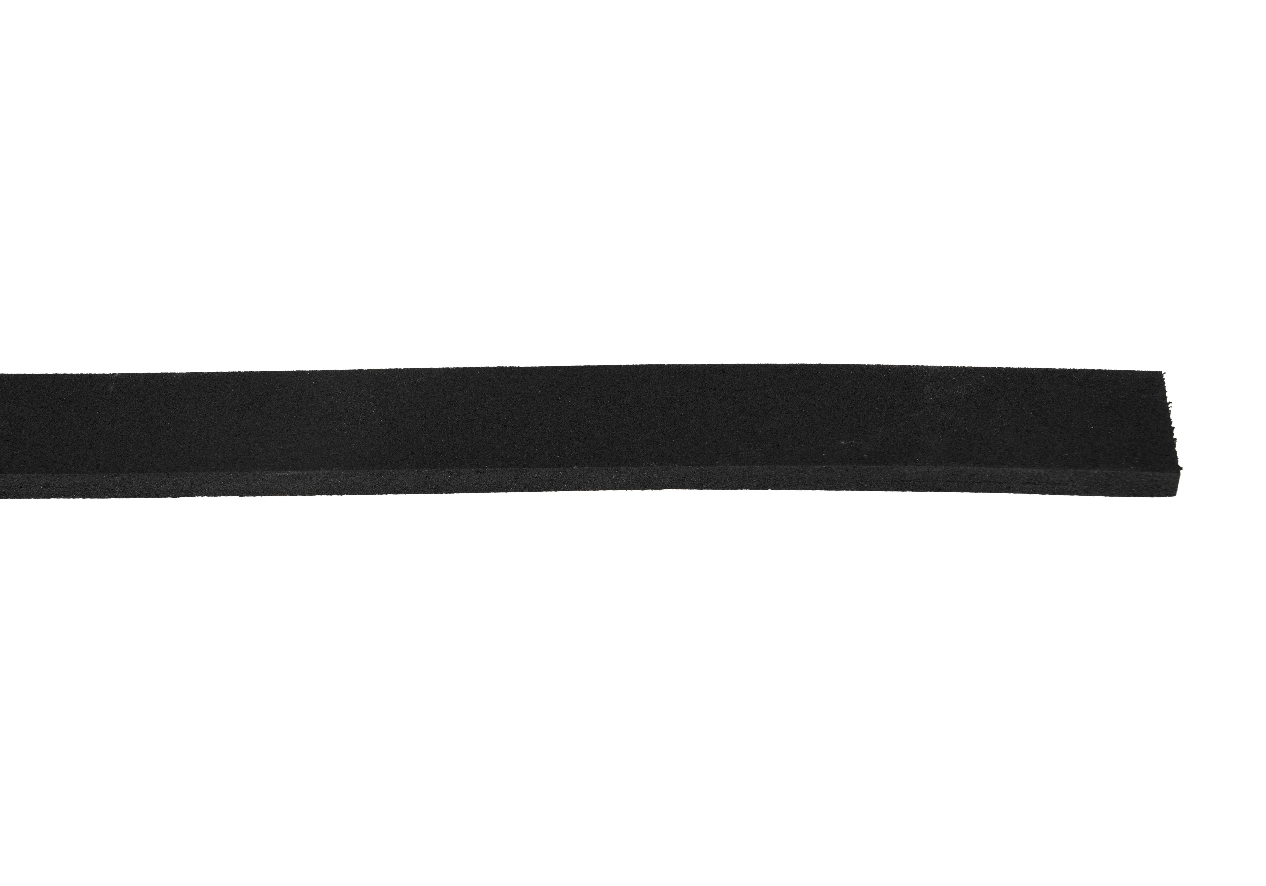 Burlete TESA caucho EPDM en color negro, 20 mm de anchura x 5 m de longitud. Perfil junta plano. Recortable. Tipo de instalación encolado. - 6