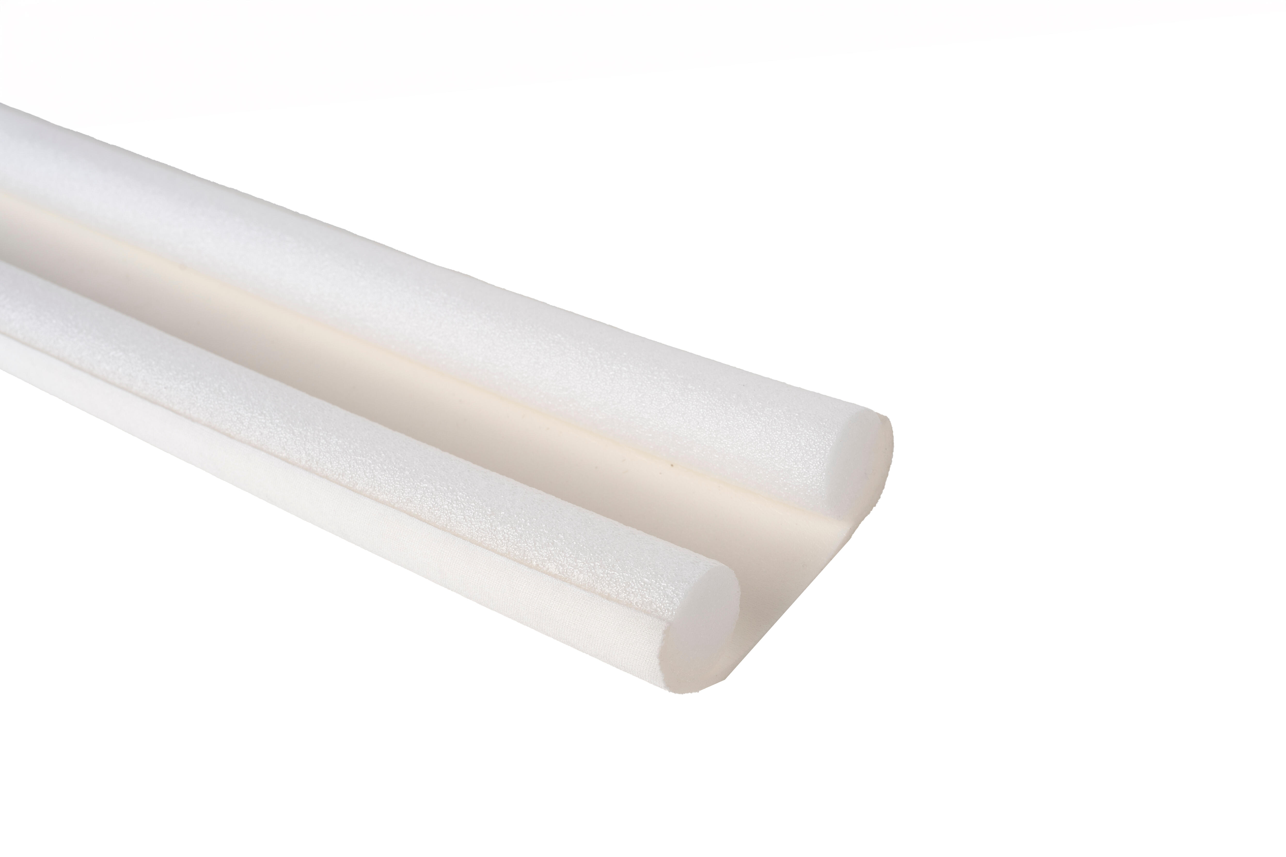 Veda porta rolo duplo 95 cm branco - 3