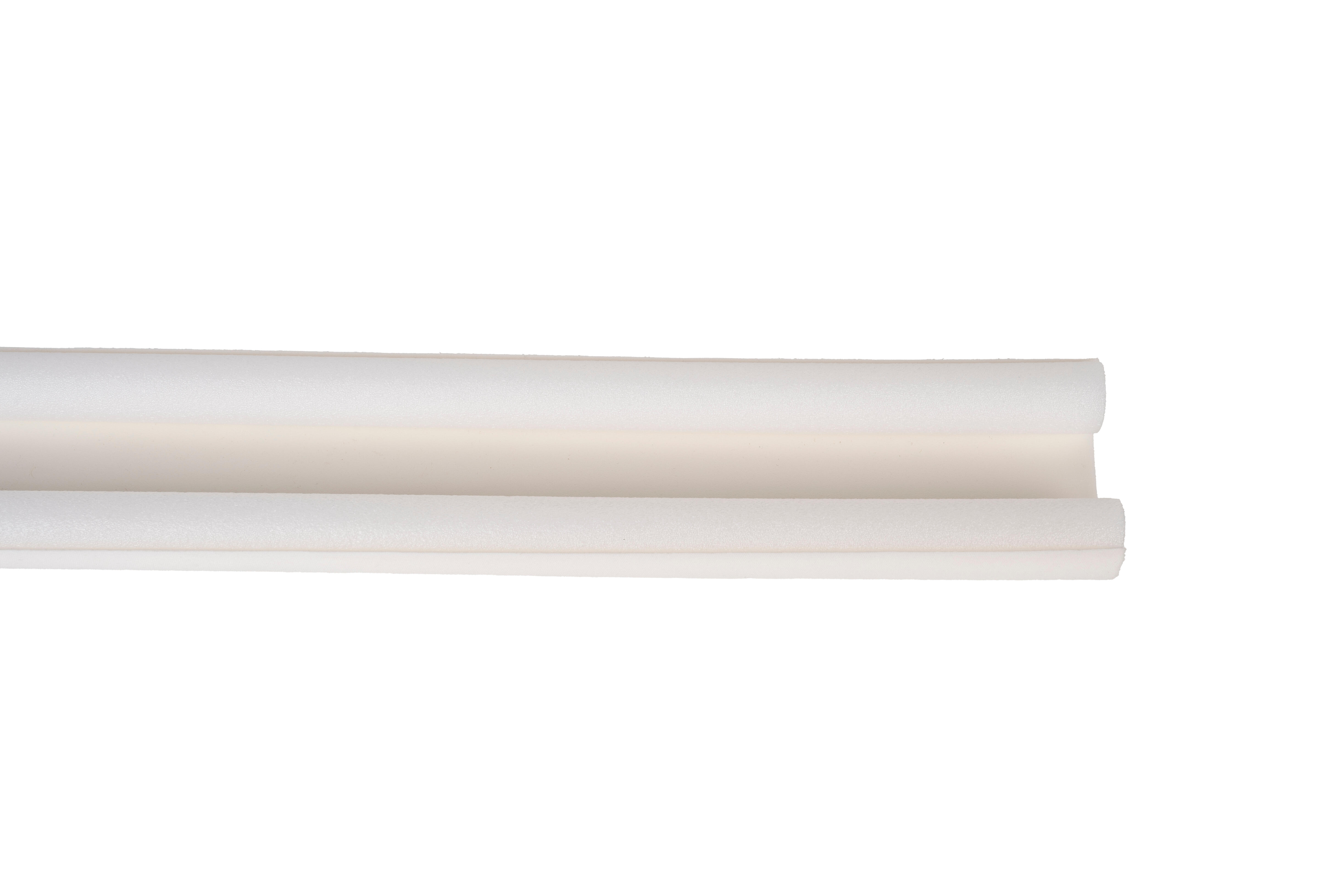 Veda porta rolo duplo 95 cm branco - 2