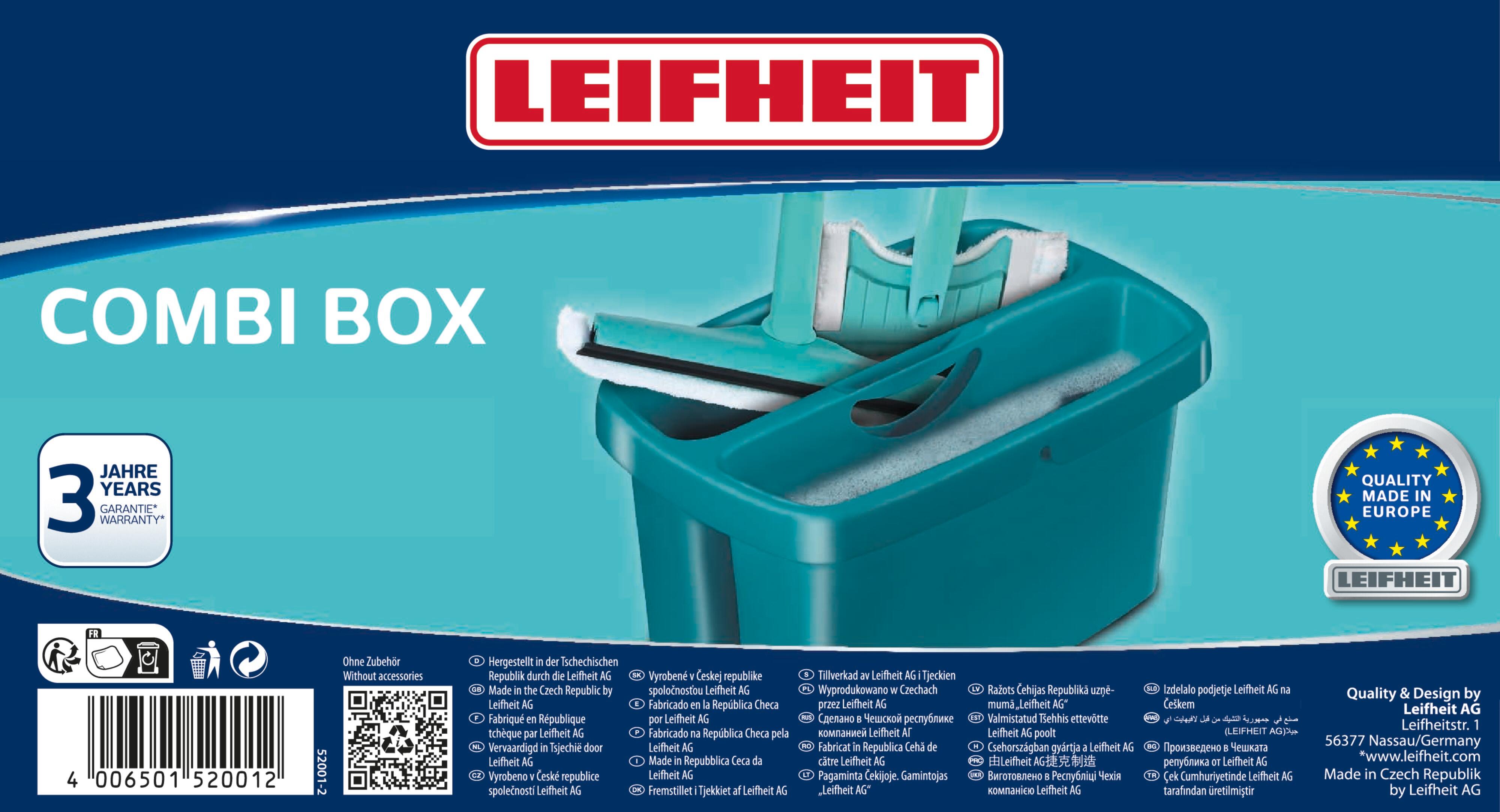 Cubo multi box LEIFHEIT 5 litros verde - 5