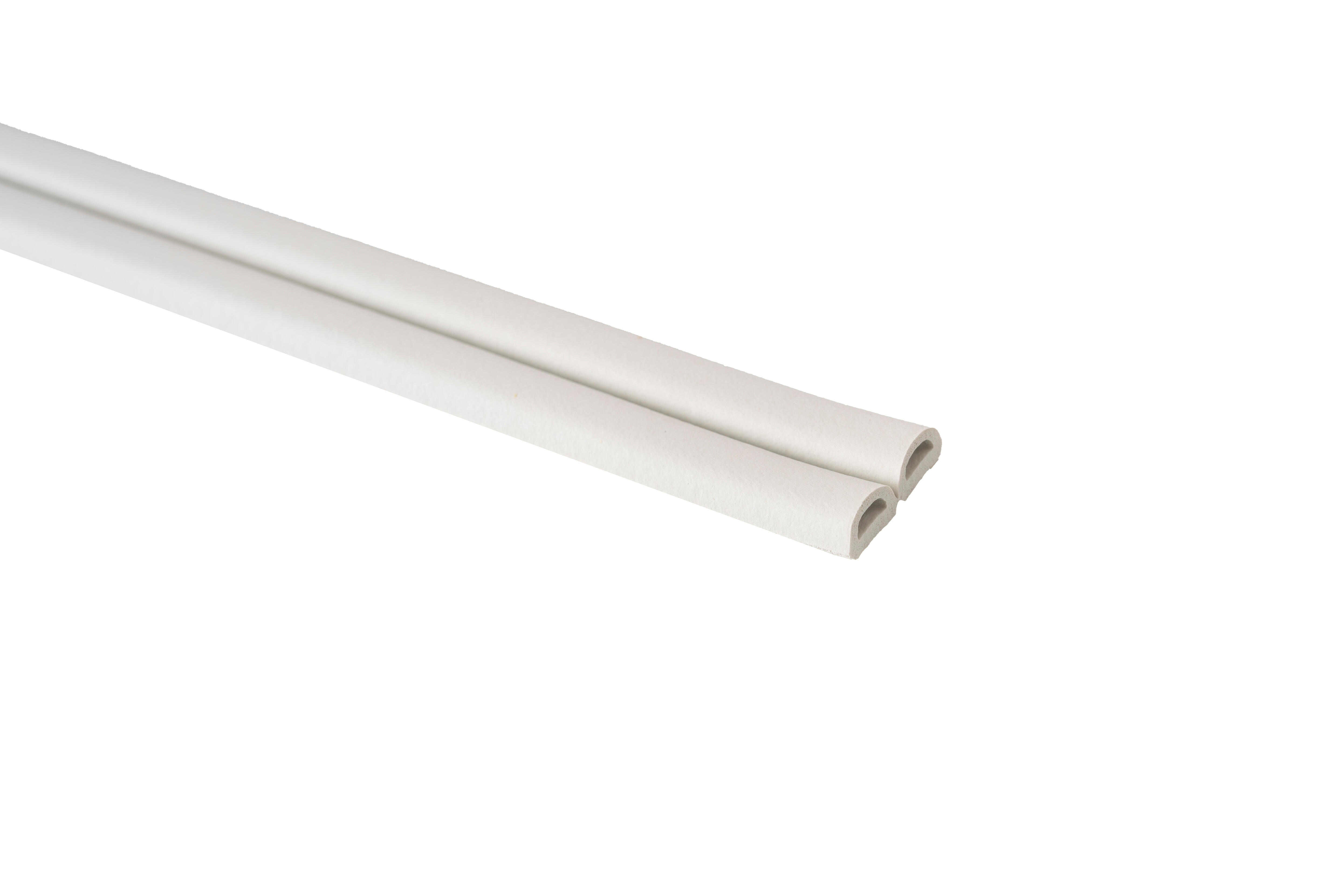 Fita de calafetagem AXTON BORRACHA 2-6MMX6M BRANCO - 12