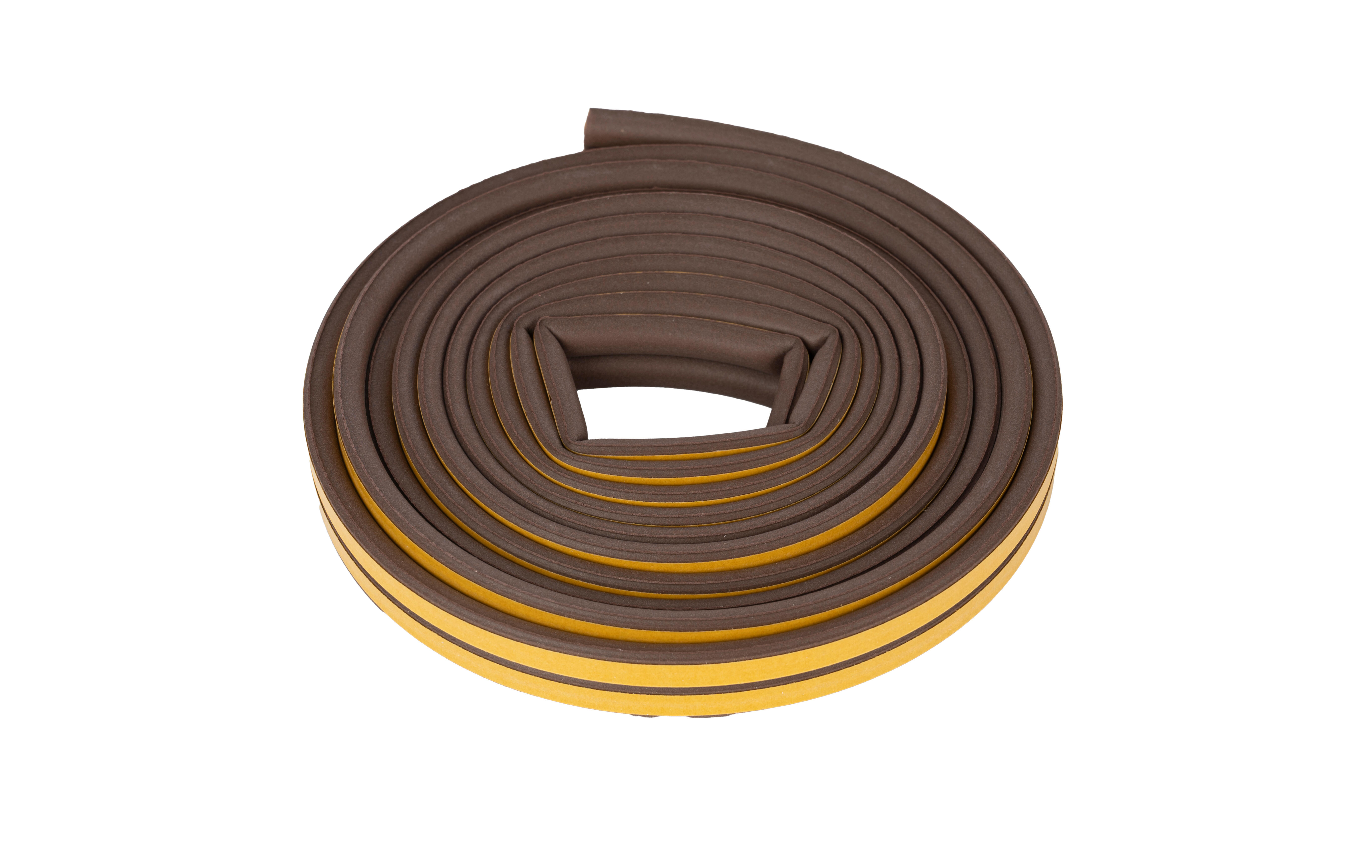 Fita de calafetagem AXTON BORRACHA 2-6MMX6M CASTANHO - 2