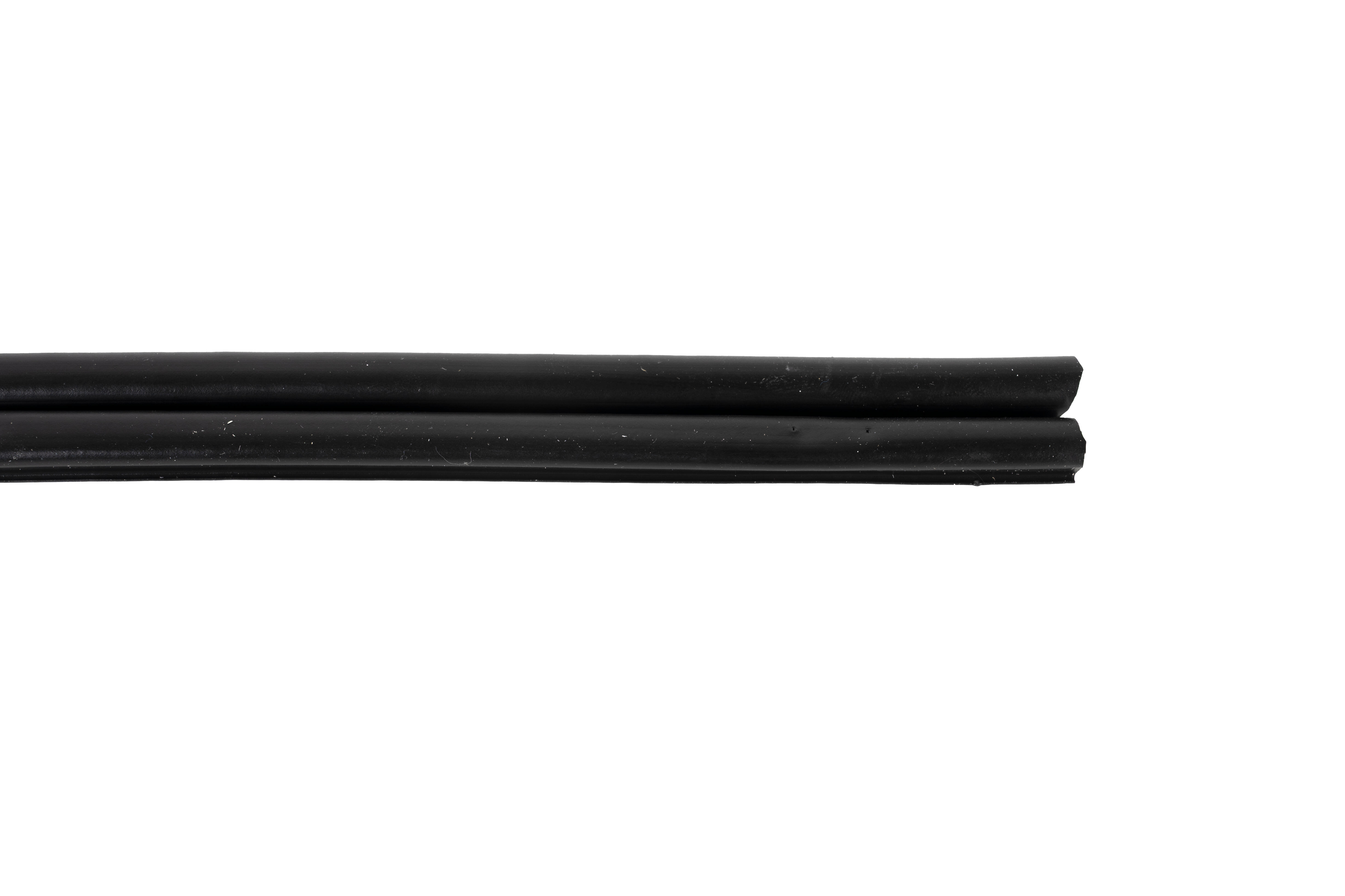 Burlete para ventanas y puertas AXTON adhesivo en color negro, 9 mm de anchura x 6 m de longitud. Impide el paso del agua. Perfil junta O. Recortable. Tipo de instalación encolado. - 8
