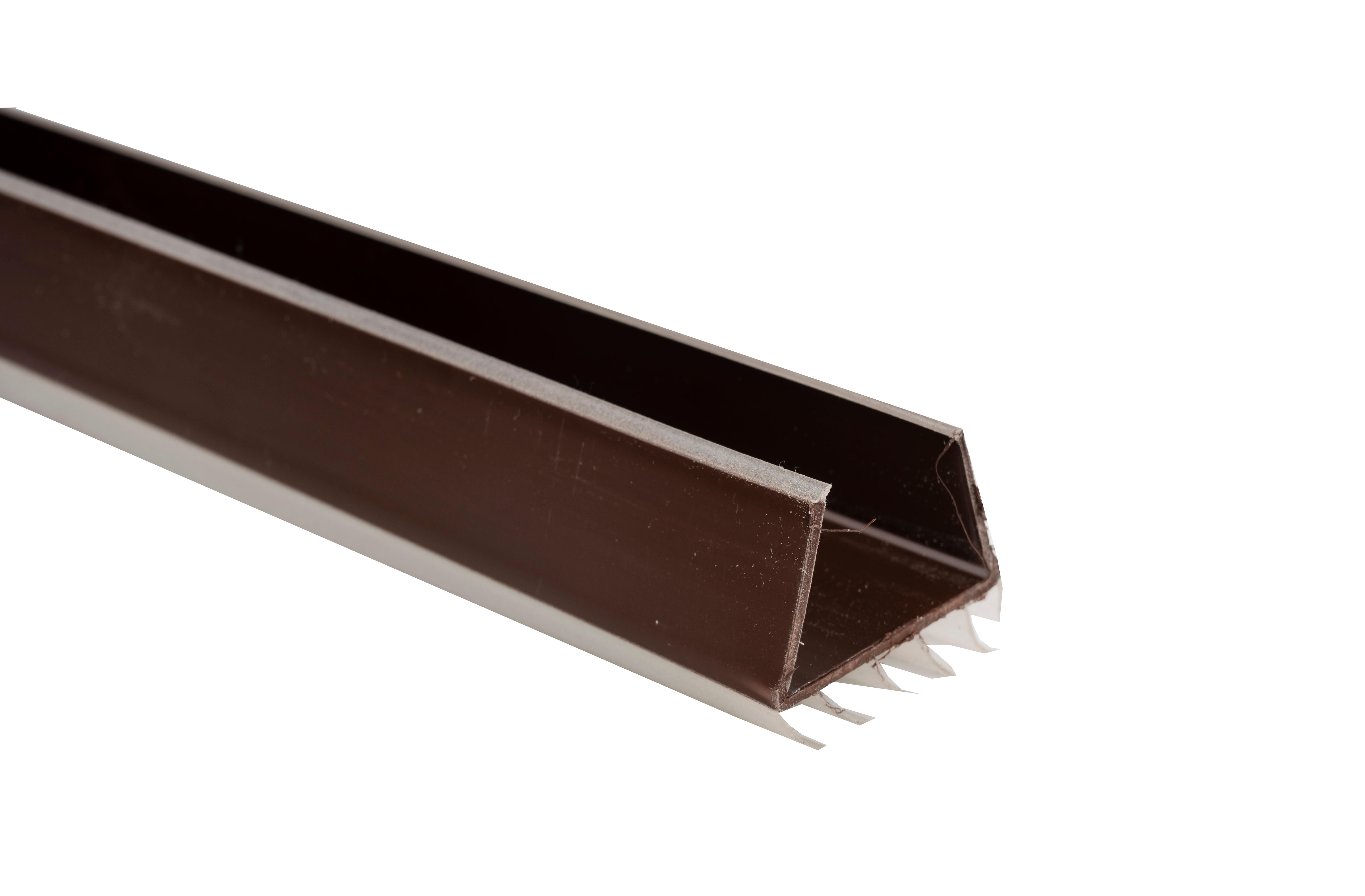 Veda porta adesivo 4-STOP PVC 1M CASTANHO BRESME - 2