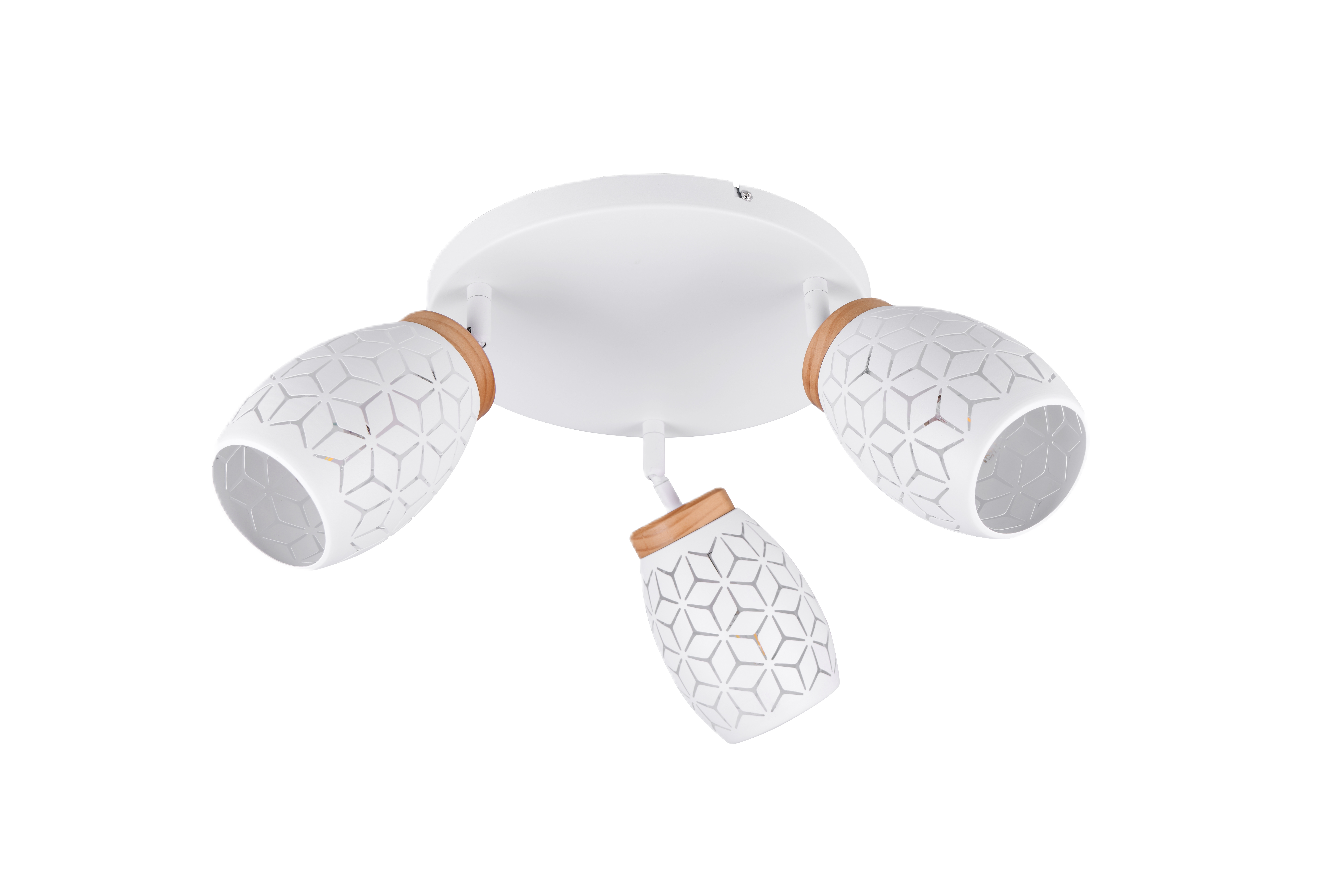 Plafon z reflektorami Bidar 3xE14 biały Trio Lighting Inter
