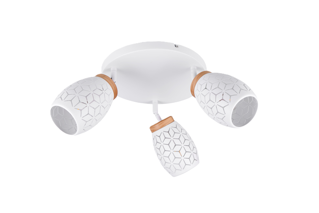 Plafon z reflektorami Bidar 3xE14 biały Trio Lighting Inter