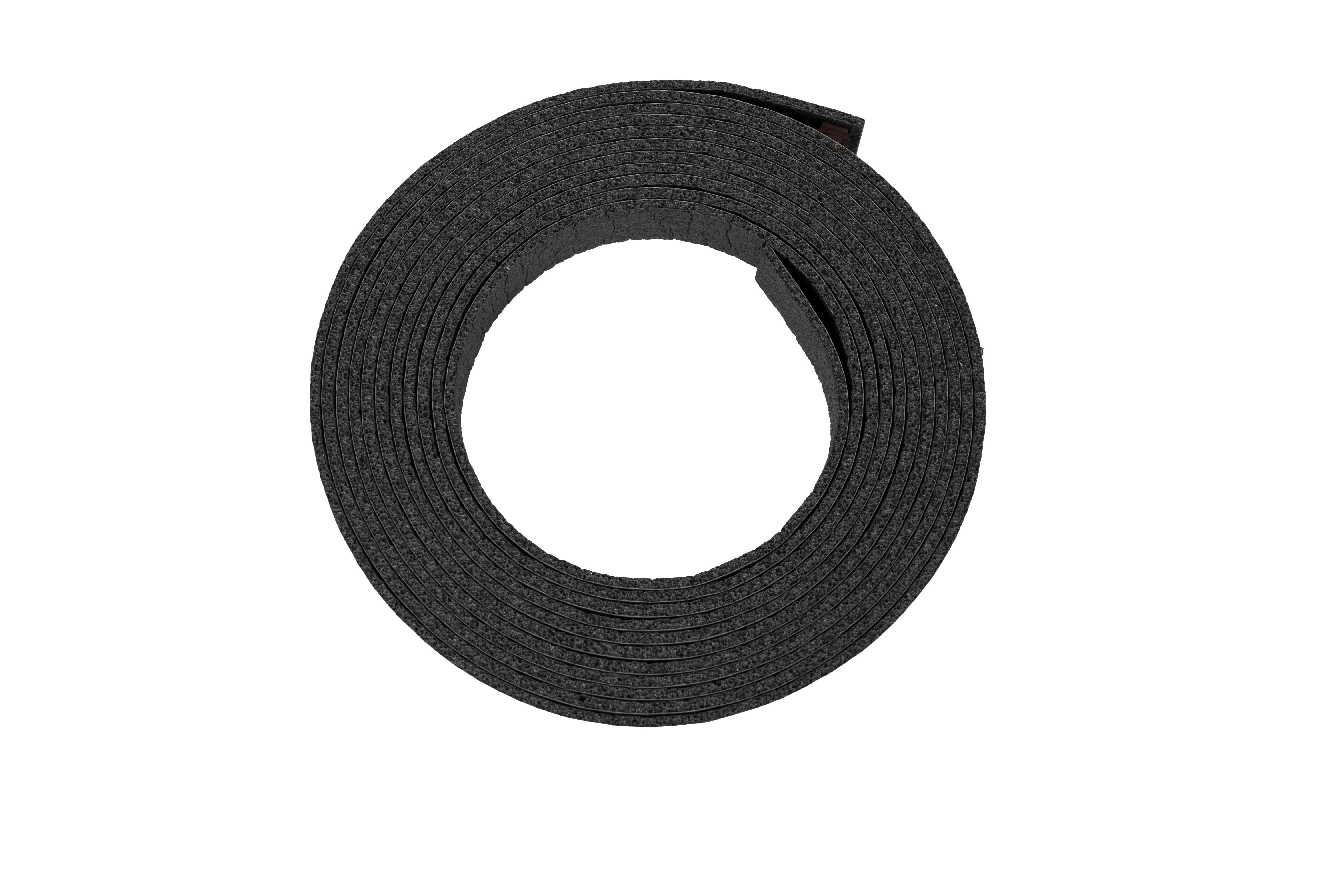 Cinta de espuma protectora contra las intemperies para tuberías  AXTON en color gris, 25 mm de anchura x 5 m de longitud. Impide el paso del agua. Perfil junta plano. Recortable. Tipo de instalación encolado. - 3