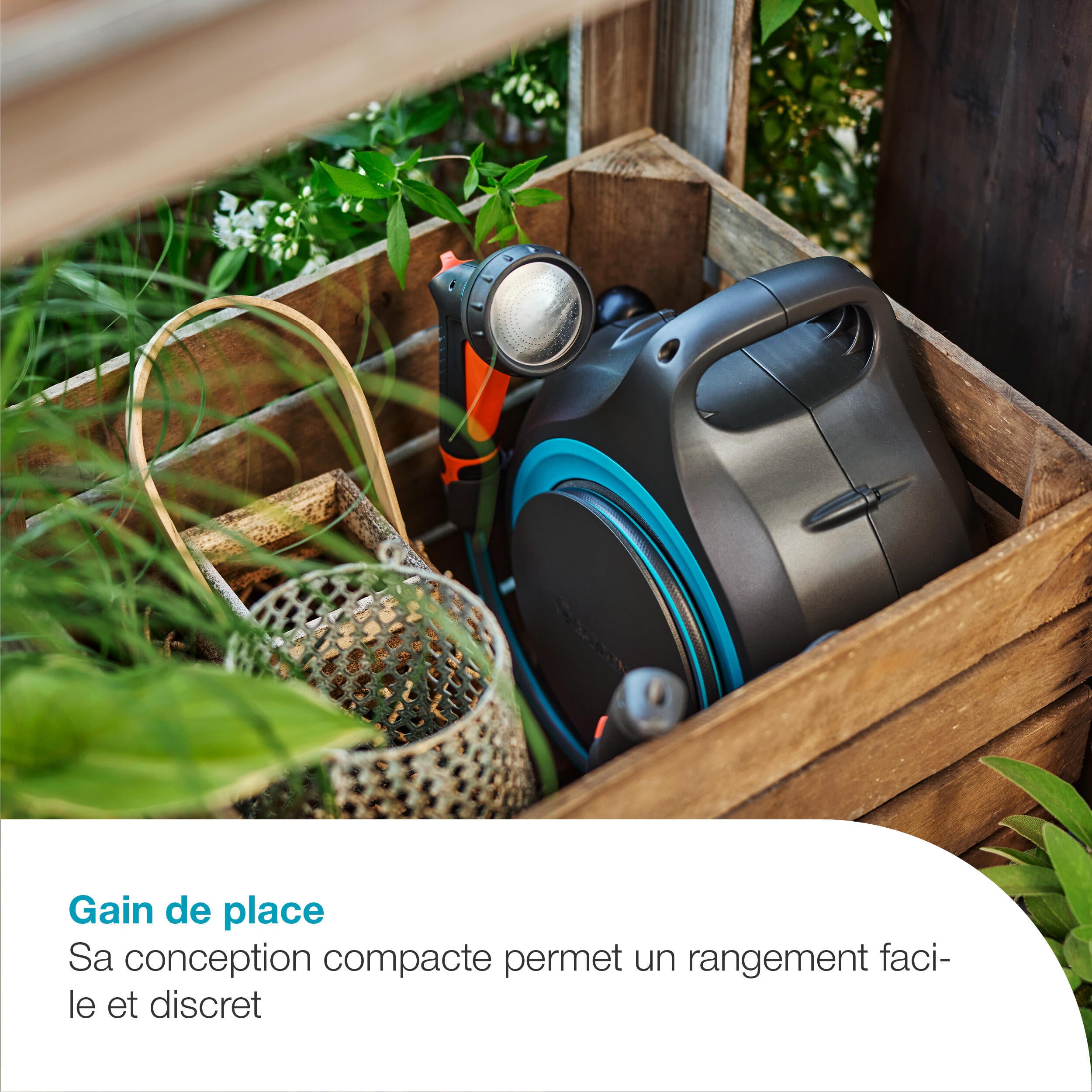 Dévidoir portable équipé MoveMatic GARDENA L.12.5 m - 5