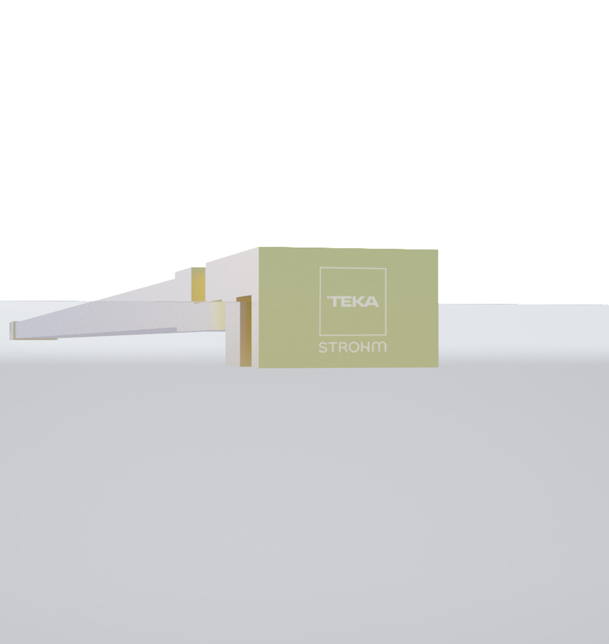 MAMPARA DE DUCHA FRONTAL FIJA INCA PRO 100CM ORO - 2
