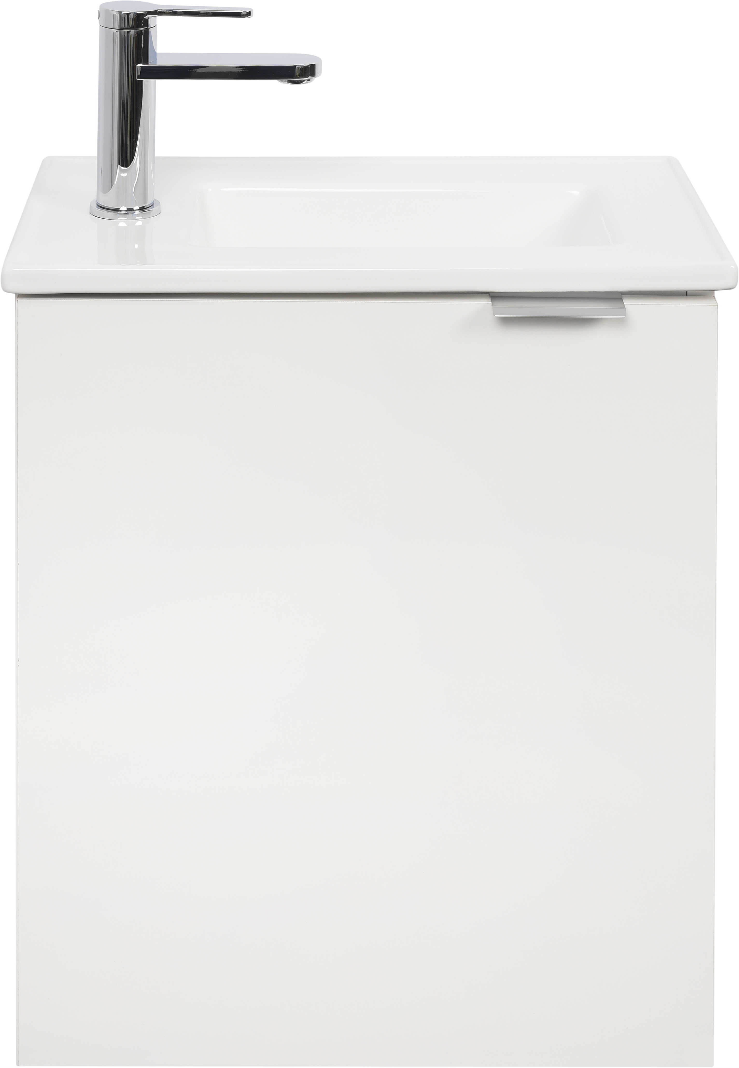 Lavamanos suspendido Essential blanco brillante 41x11.8x26 cm - 9