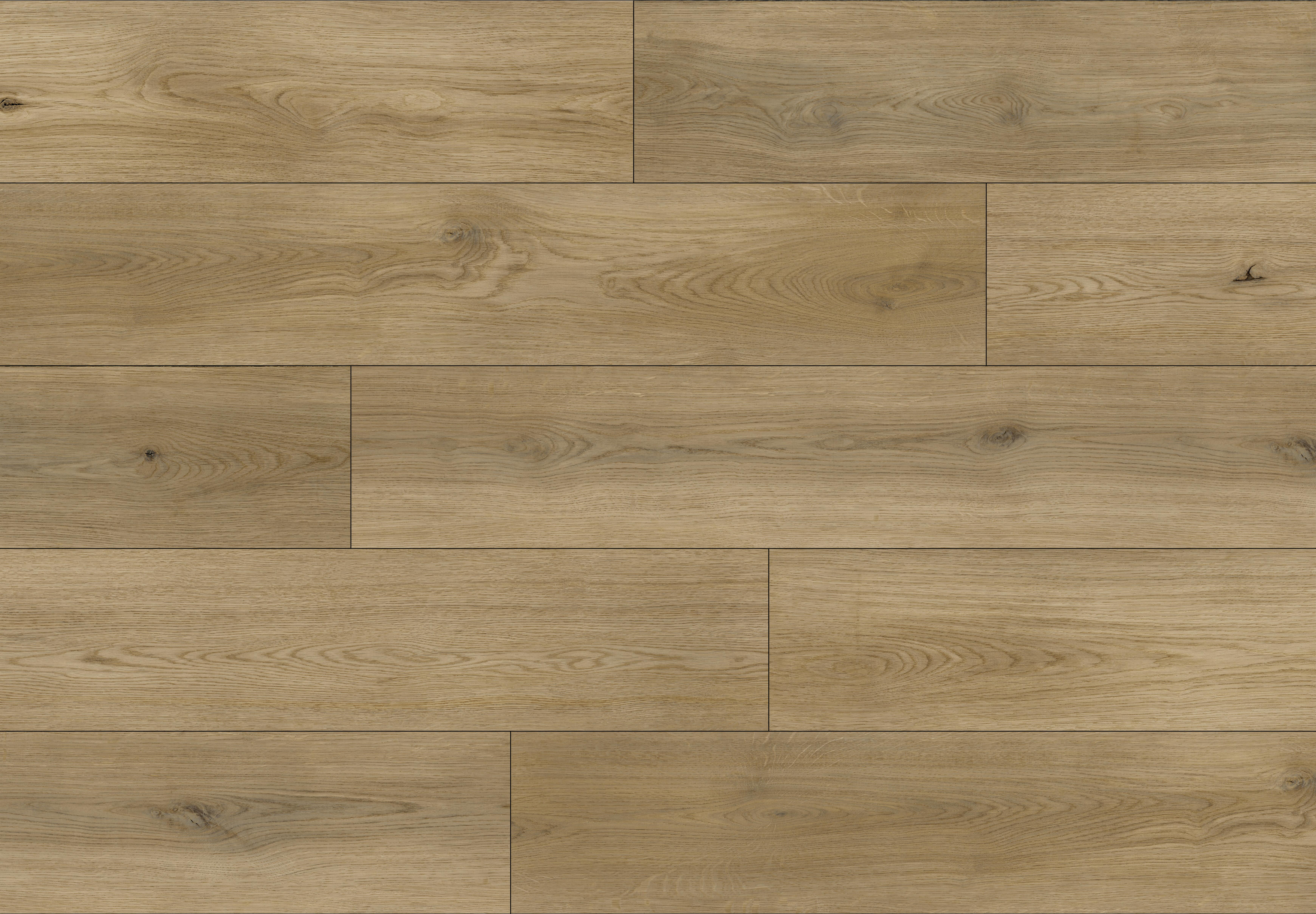 Pavimento vinílico de SPC click flutuante FTD FLOORS Sevilha superior 5 mm com base - 3