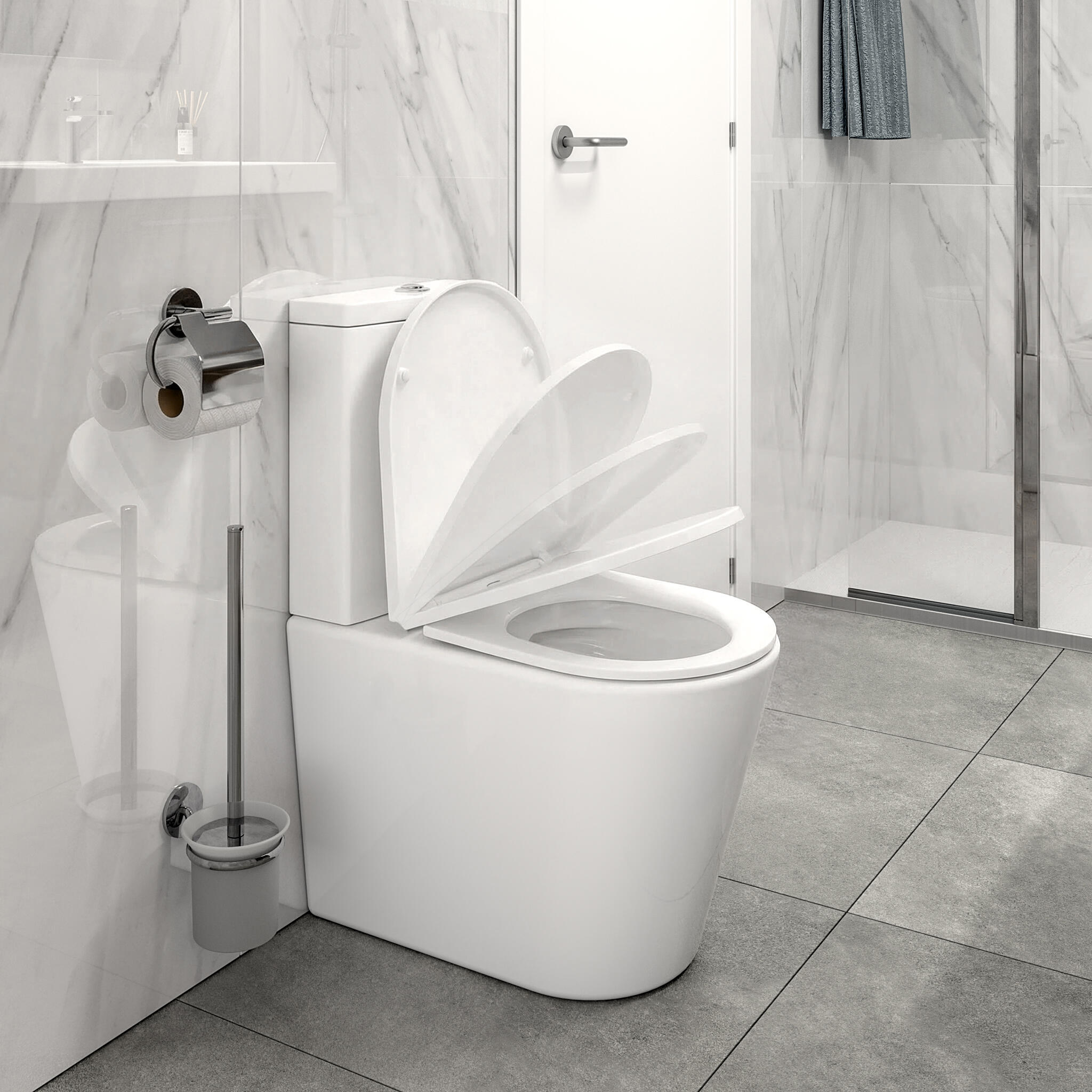 Pack WC SENSEA Neo con tapa amortiguada blanco - 19