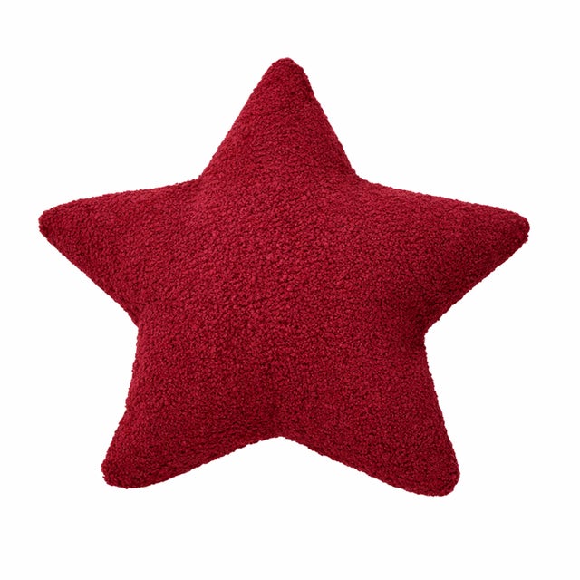 Coussin Beauty, rouge l.38 x L.38 cm