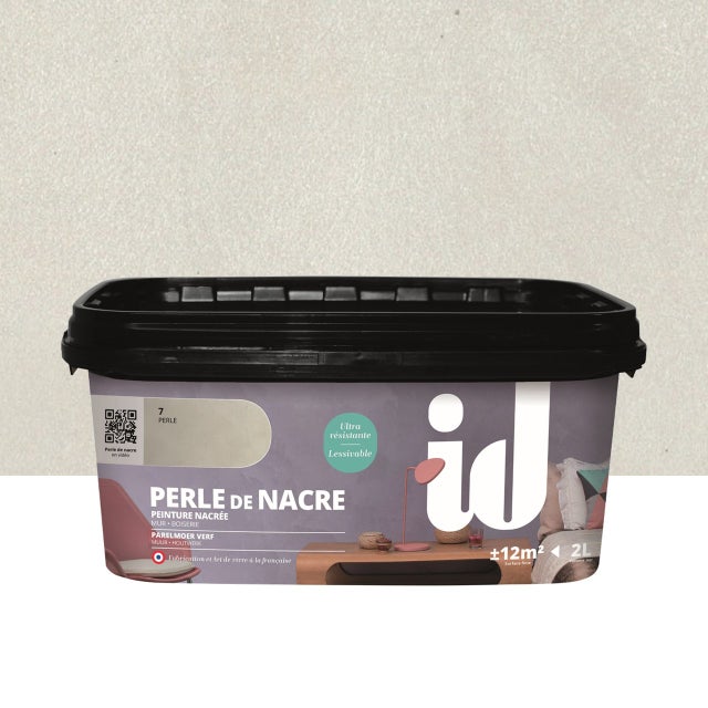 Pittura decorativa ID madreperla perla 2 L