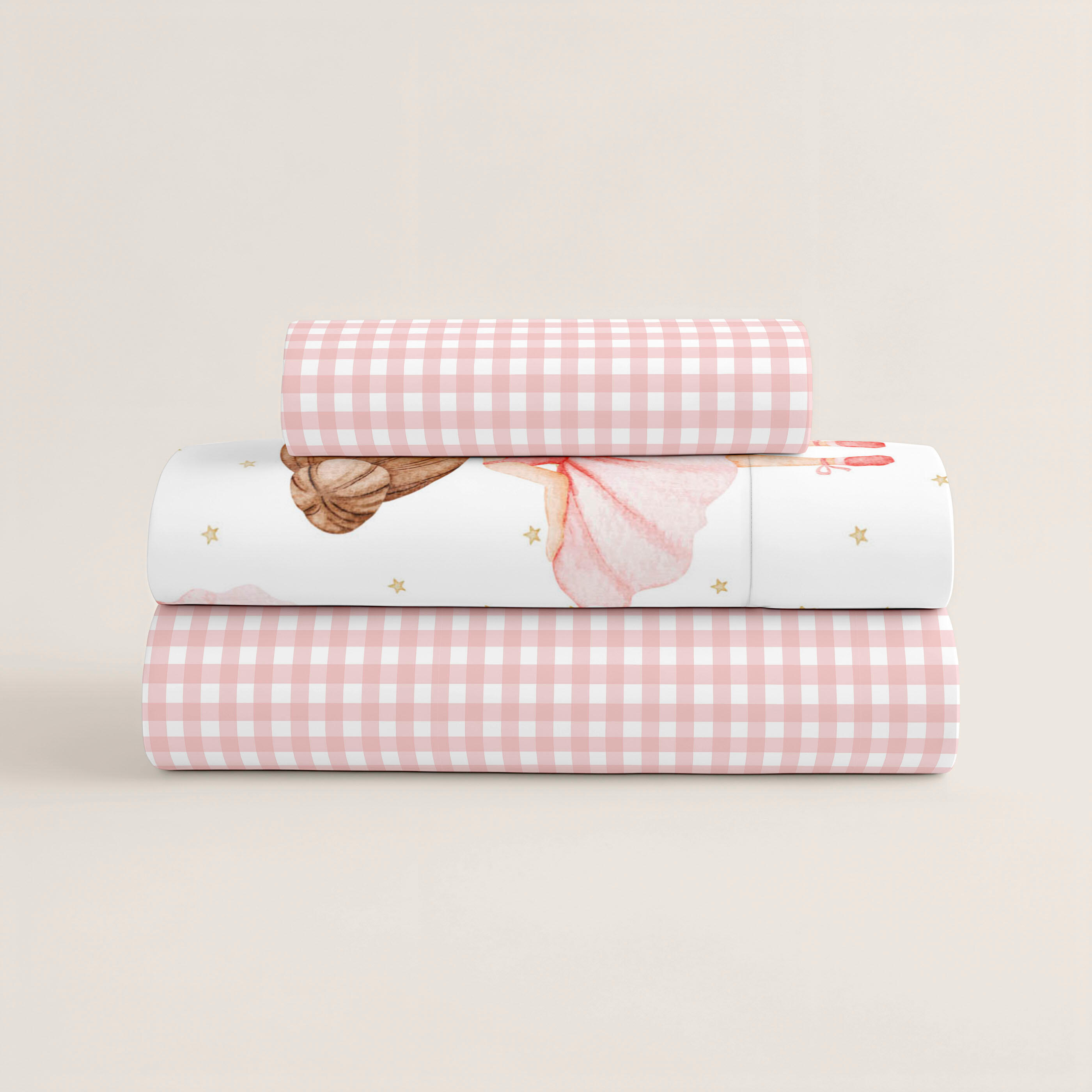 Juego de sábanas Ballet 3 piezas para camas de 90 cm
 - 4