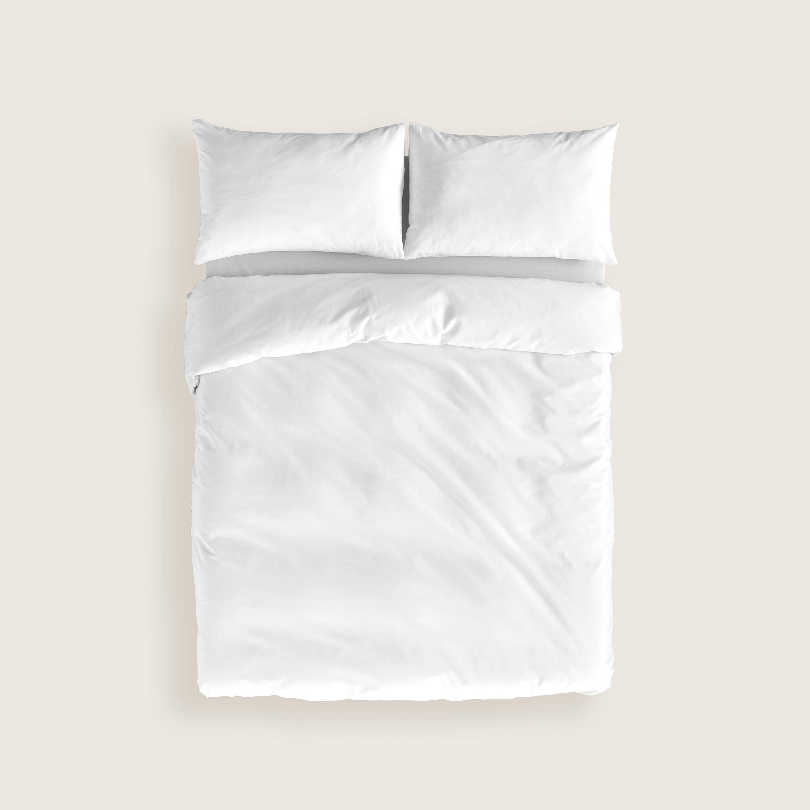 Funda nórdica Blanco algodón 144 hilos para cama de 180 cm - 3