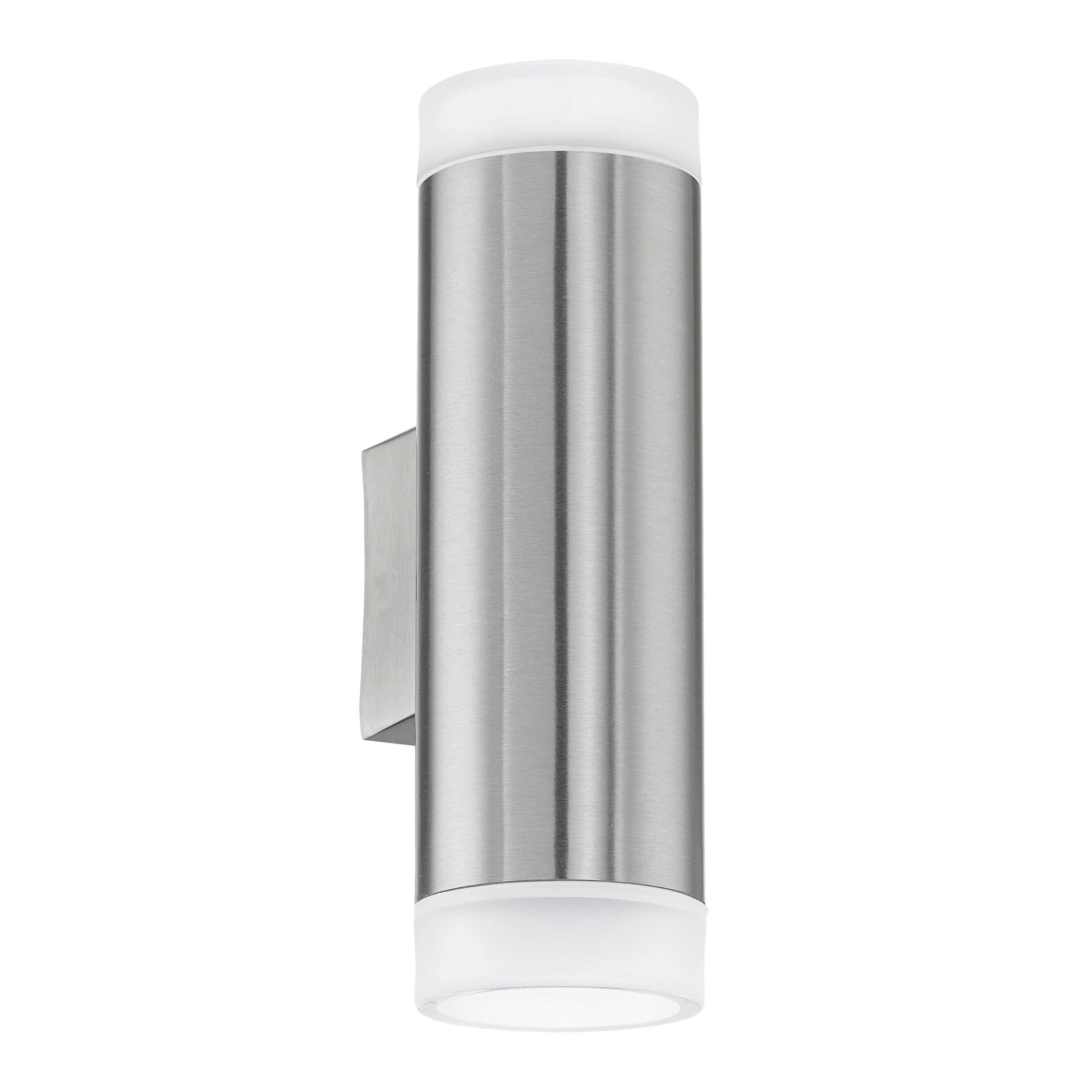 Applique LED moderno da esterno Riga doppia luce grigio IP44, luce bianco naturale 480 lumen, EGLO - 2