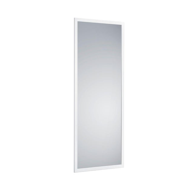 Espelho com moldura retangular 66x166 cm branco Thea