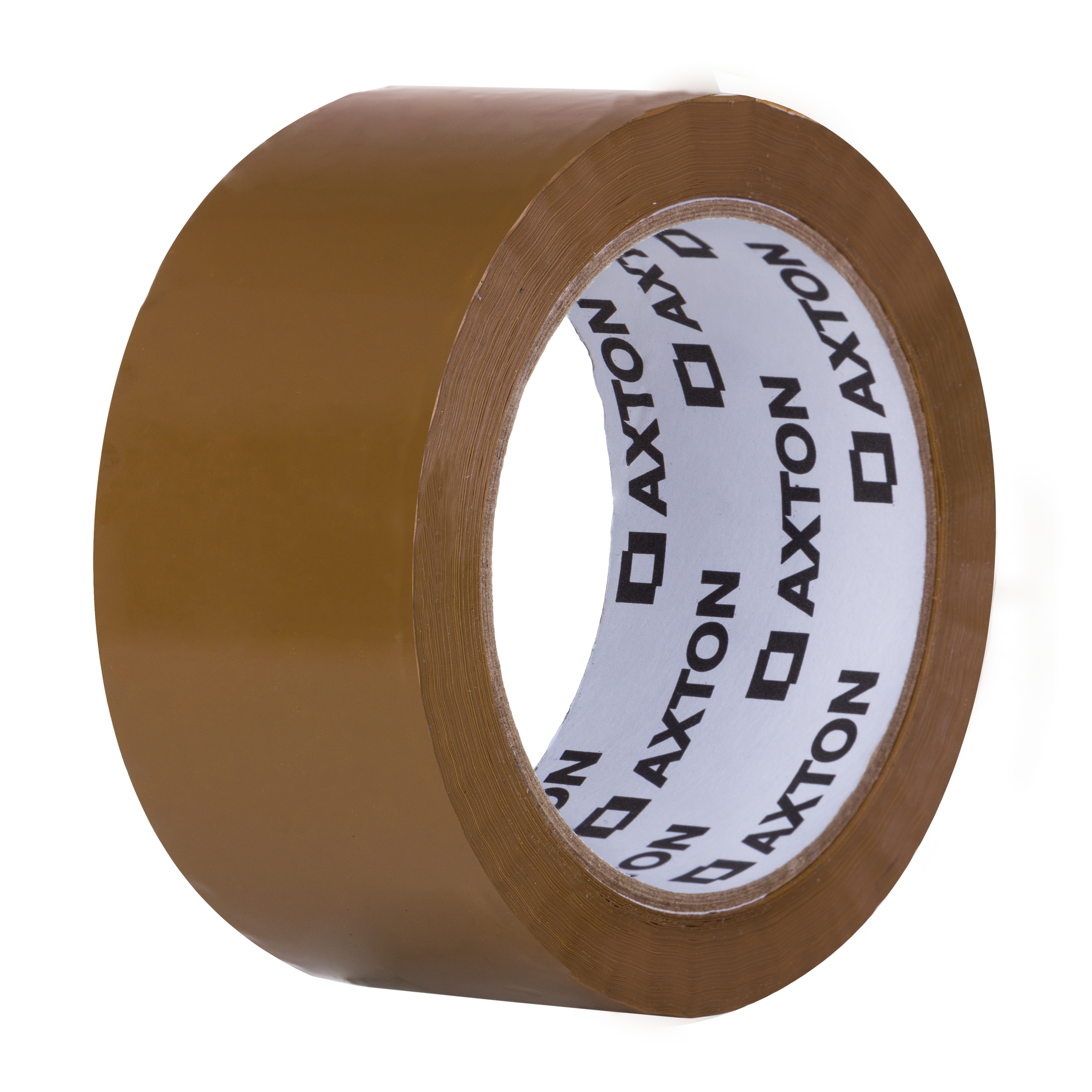 Taśma pakowa Havana brązowa 48 mm x 66 m Axton - 2