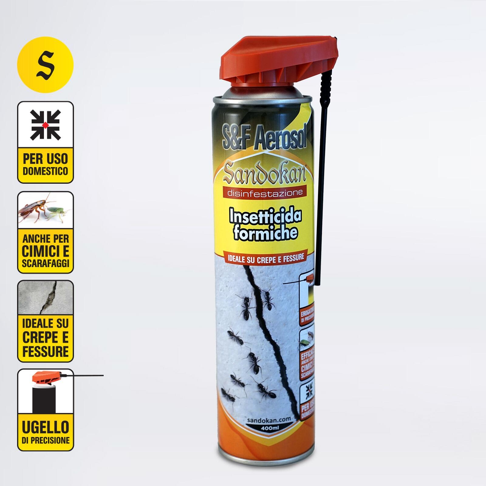 Insetticida aerosol SANDOKAN 400 ml - 6
