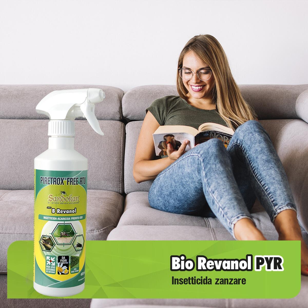 Insetticida liquido per formiche, scarafaggi e zanzare SANDOKAN 400 ML - 2