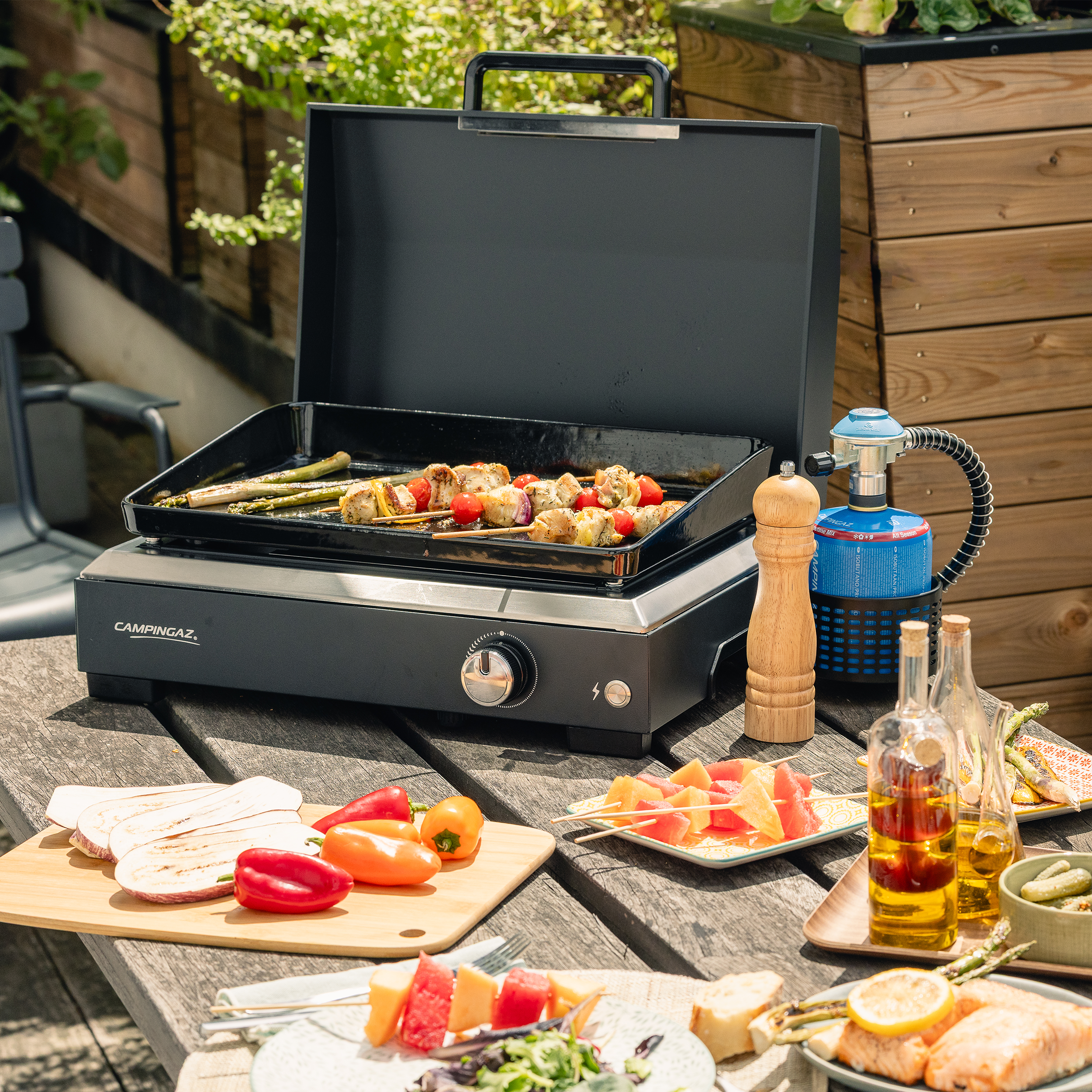 Kempingowy grill gazowy 3kW Plancha Sigma 1, 1 palnik, Campingaz - 2