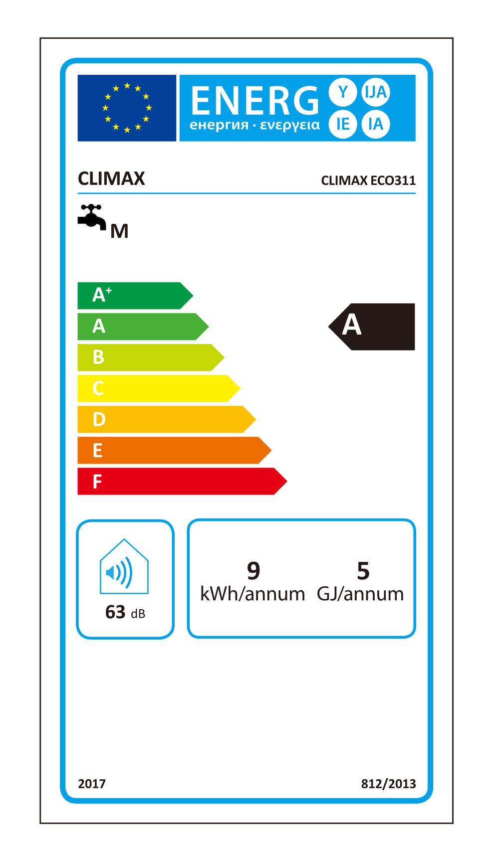 Calentador de gas estanco CLIMAX gas butano 11 L - 2