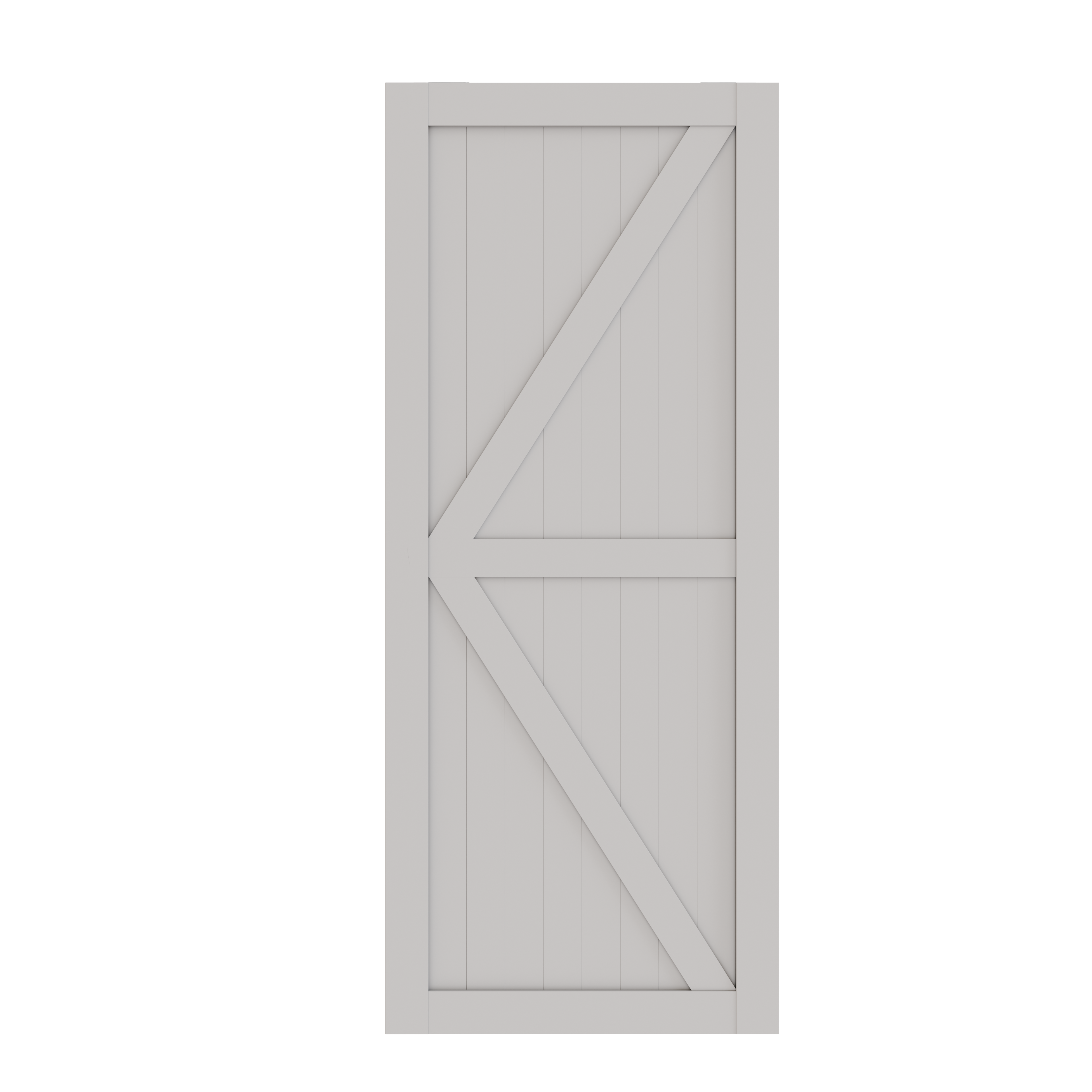 Drzwi przesuwne 80 pokojowe pełne Loft 2 białe
