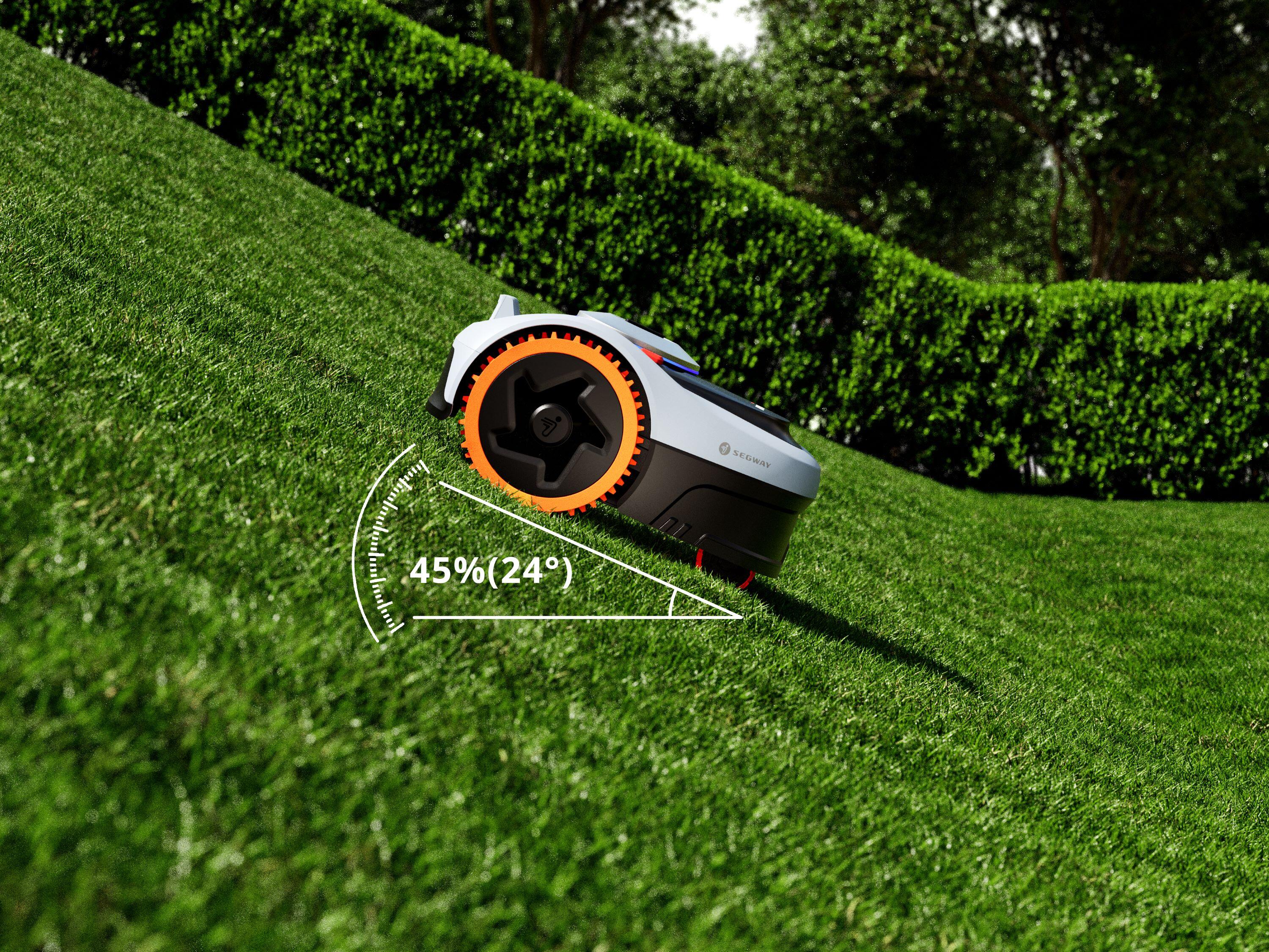 Robot Tondeuse connecté sans fil périphérique, 600 m² Segway Navimow i206 AWD - 6