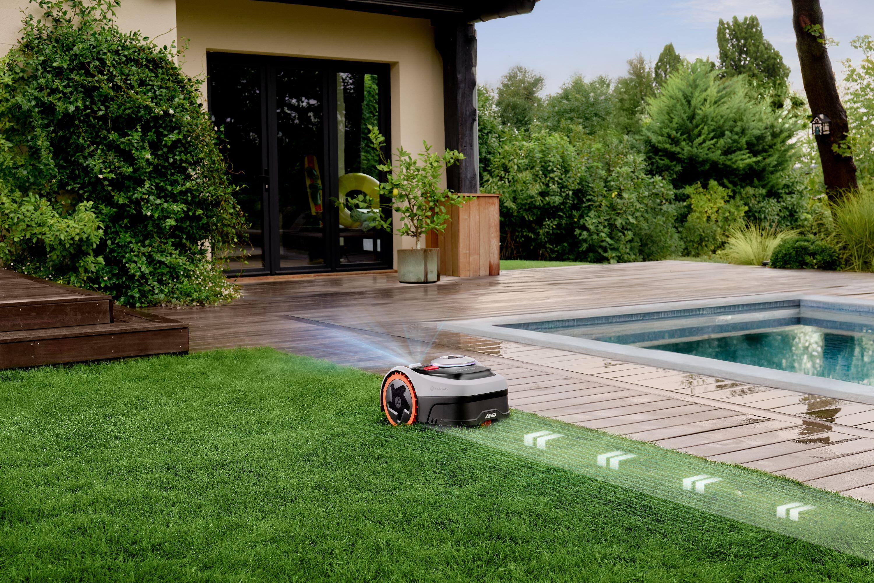 Robot Tondeuse connecté sans fil périphérique, 600 m² Segway Navimow i206 AWD - 5