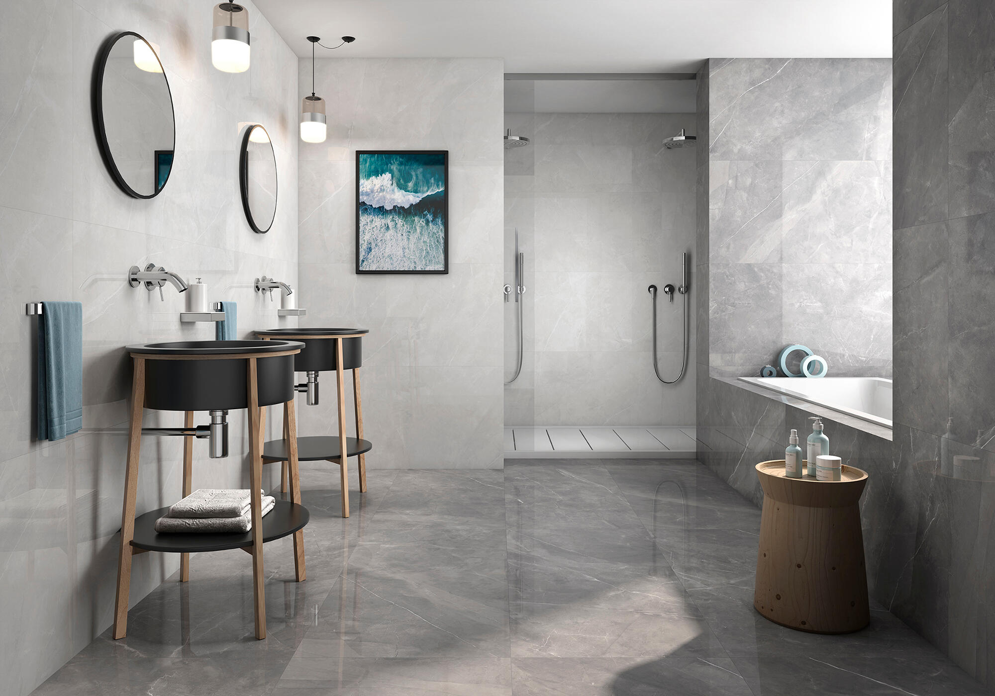 Gres szkliwiony polerowany Dagma Gris 1,44 m2 - 2