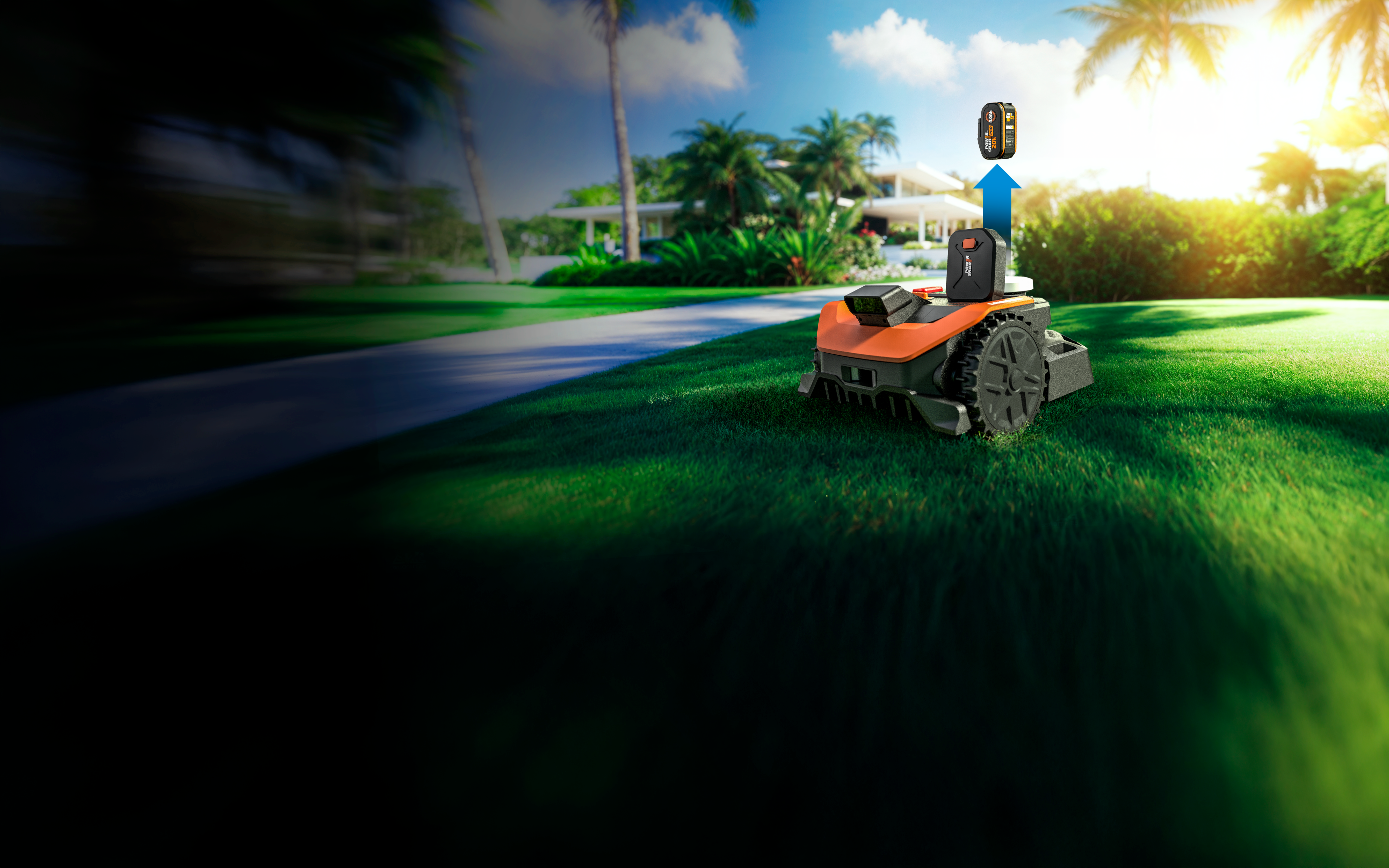 Robot koszący Landroid Vision Cloud 300m2 WORX - 9