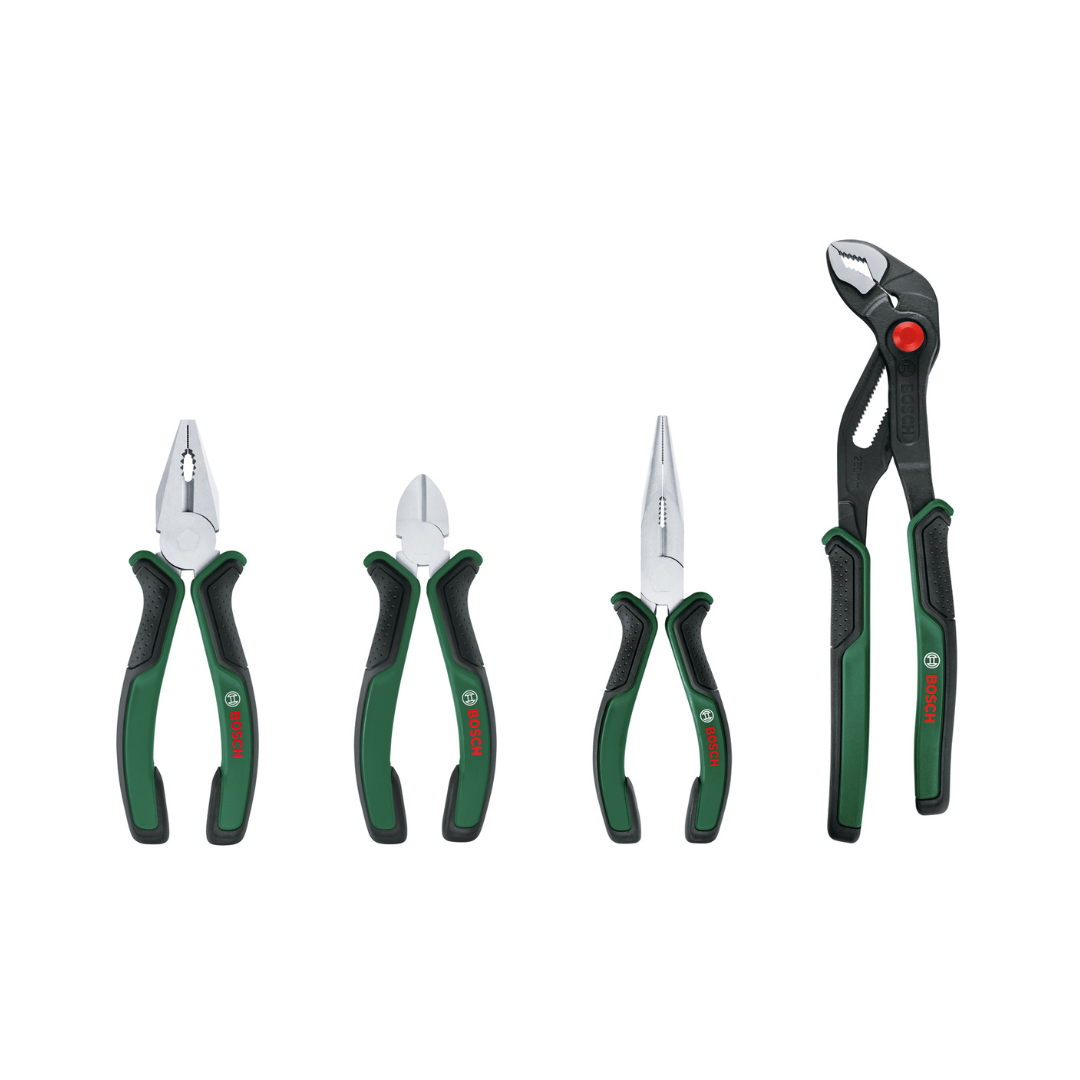 Leroy Merlin Juego de 4 alicates bosch