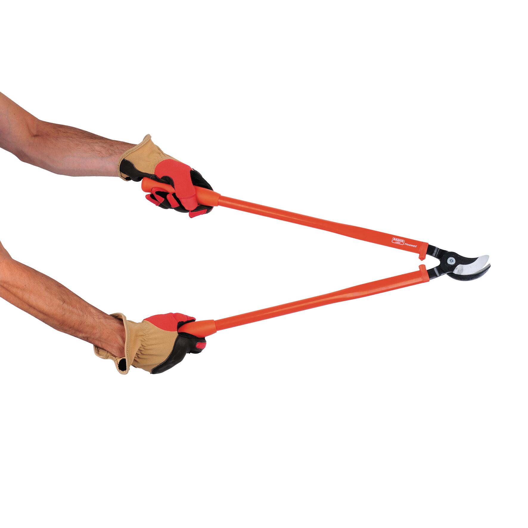 Ebrancheur butée caoutchouc poignées acier - 2