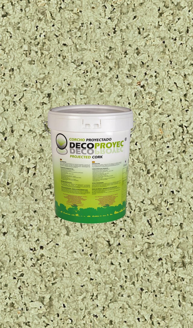 1 ud de Corcho proyectado DECO14 DECOPROYEC 0.31x0.3m Espesor 1mm R = 0.06
