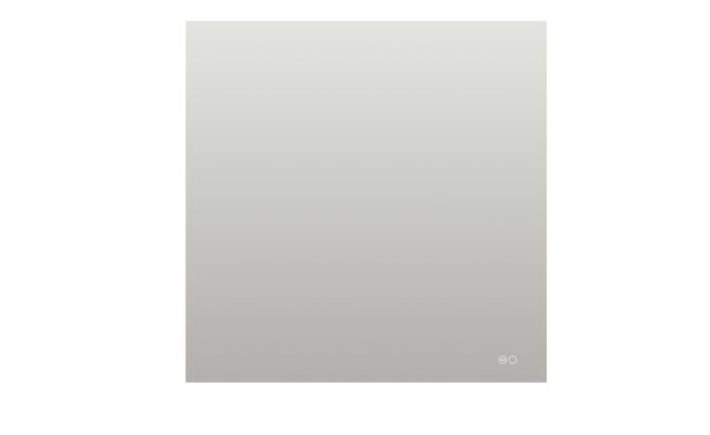 ESPEJO DE BAÑO CON LUZ LED RETRO 80X80CM
